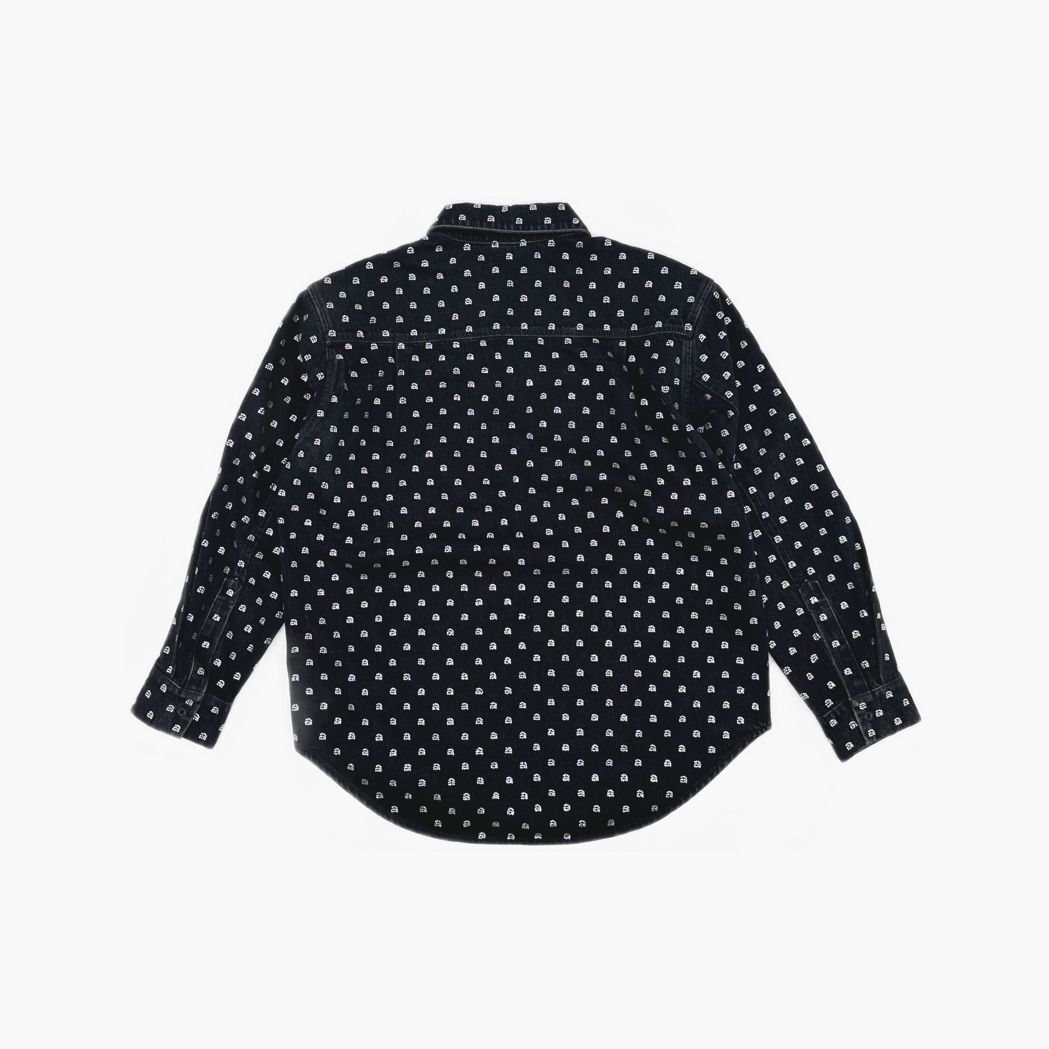 Alexander Wang Alexander Wang Crystal Polka Dot Denim Jacket Size S Size S / US 4 / IT 40 - 2 Thumbnail