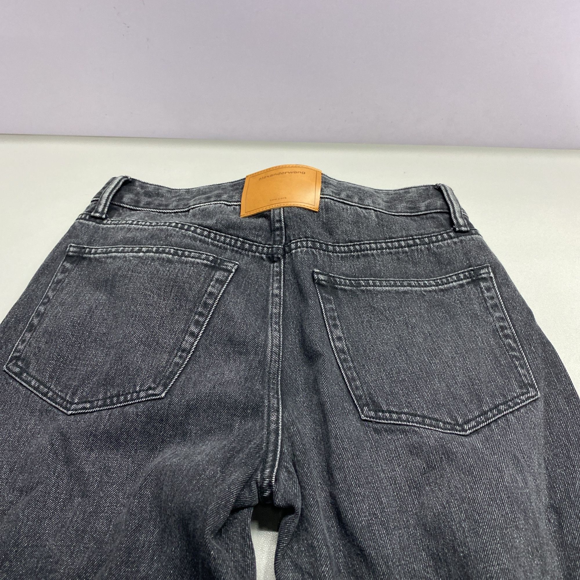Alexander Wang Alexander Wang Rhinestone Mesh Trim Jeans Size 26 Size 26" / US 2 / IT 38 - 7 Thumbnail