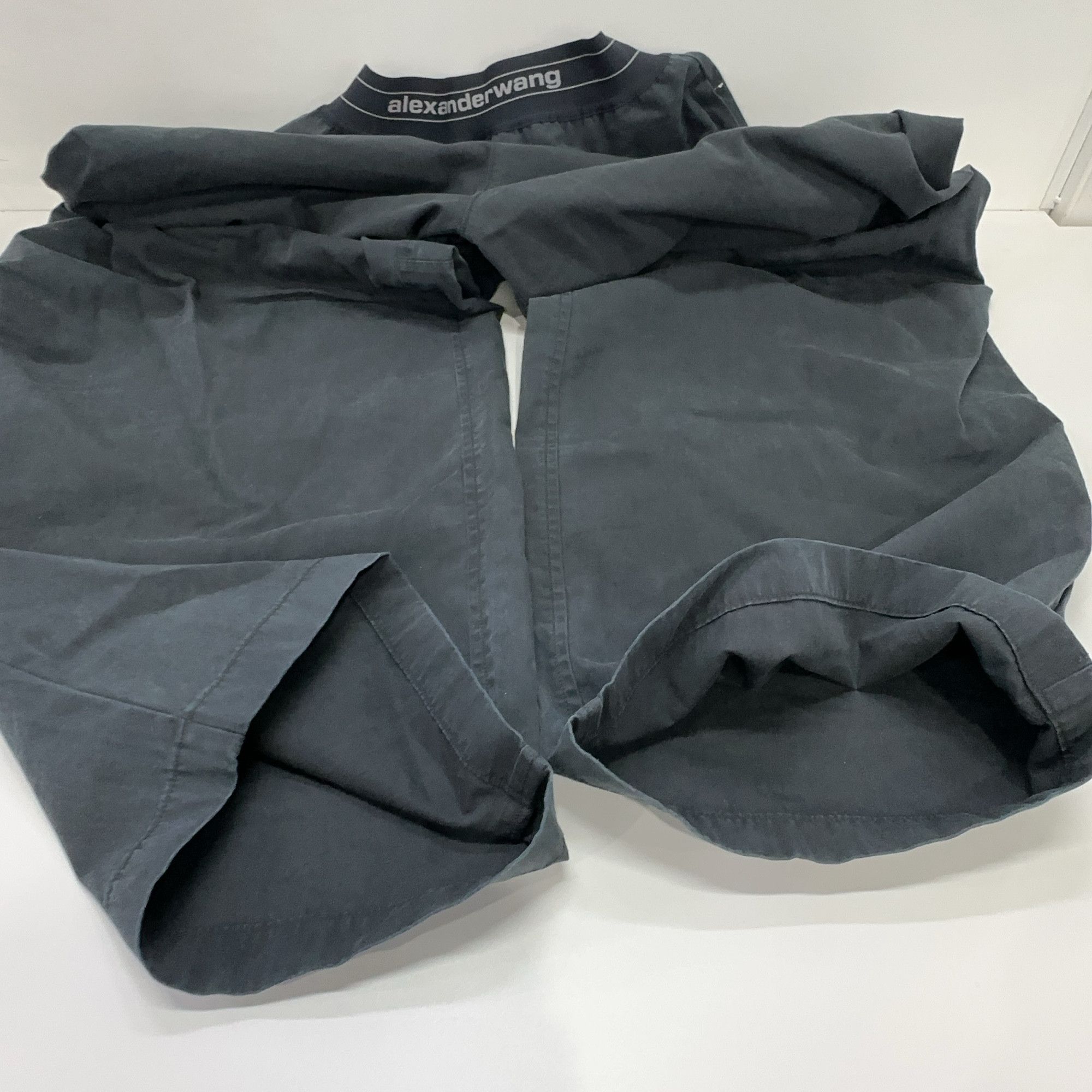 Alexander Wang Alexander Wang Logo Waistband Pleated Pants Size XS Size 26" / US 2 / IT 38 - 10 Thumbnail