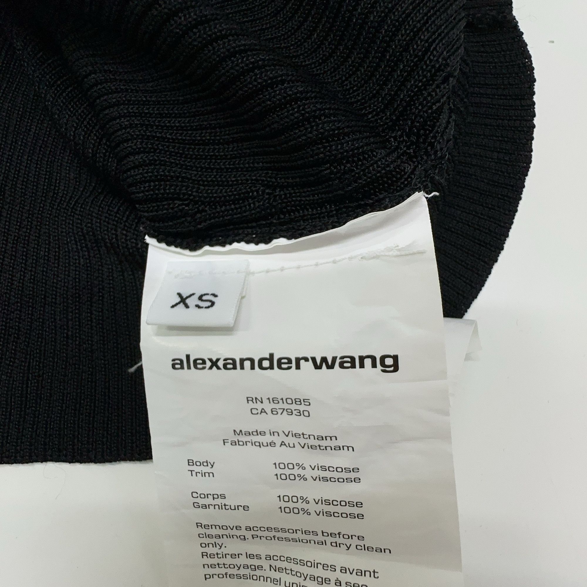 Alexander Wang Alexander Wang Chain Logo Long Sleeve Top Size XS Size XS / US 0-2 / IT 36-38 - 4 Thumbnail
