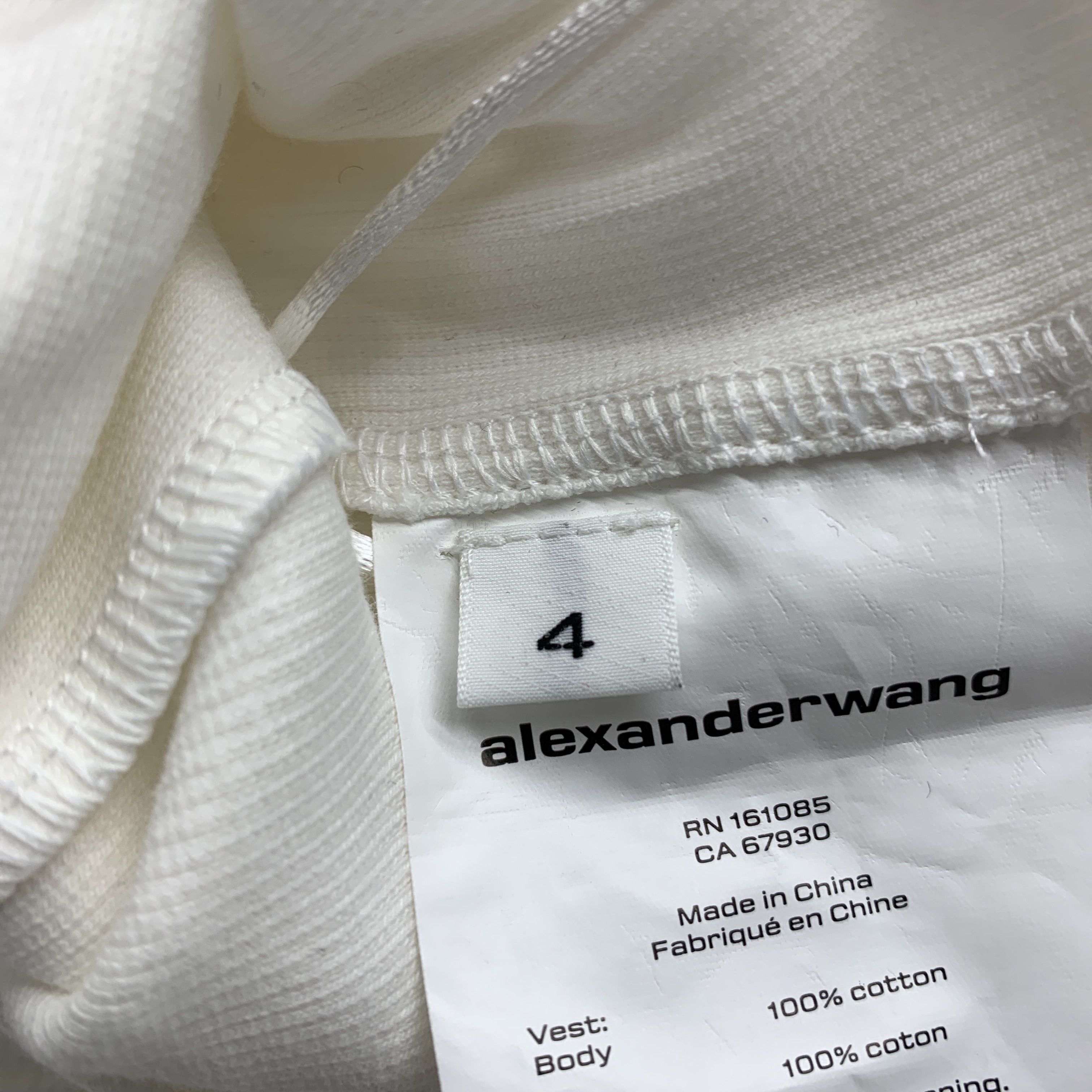 Alexander Wang Alexander Wang Combo Denim Vest Mini Dress Size 4 Size S / US 4 / IT 40 - 2 Thumbnail