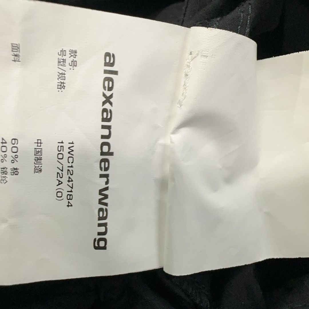 Alexander Wang Alexander Wang Black Cotton Blend Jumpsuit Size 0 Size 25" / US 0 / IT 36 - 4 Thumbnail