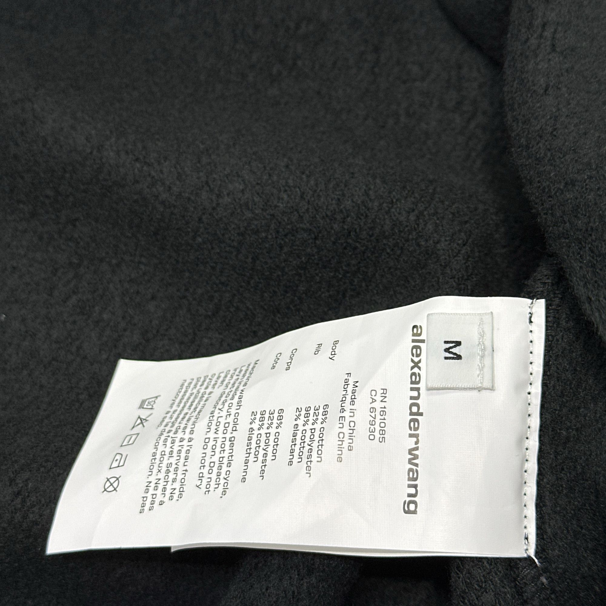 Alexander Wang Alexander Wang Matte Logo Zip-Up Hoodie Size M Size US M / EU 48-50 / 2 - 3 Thumbnail