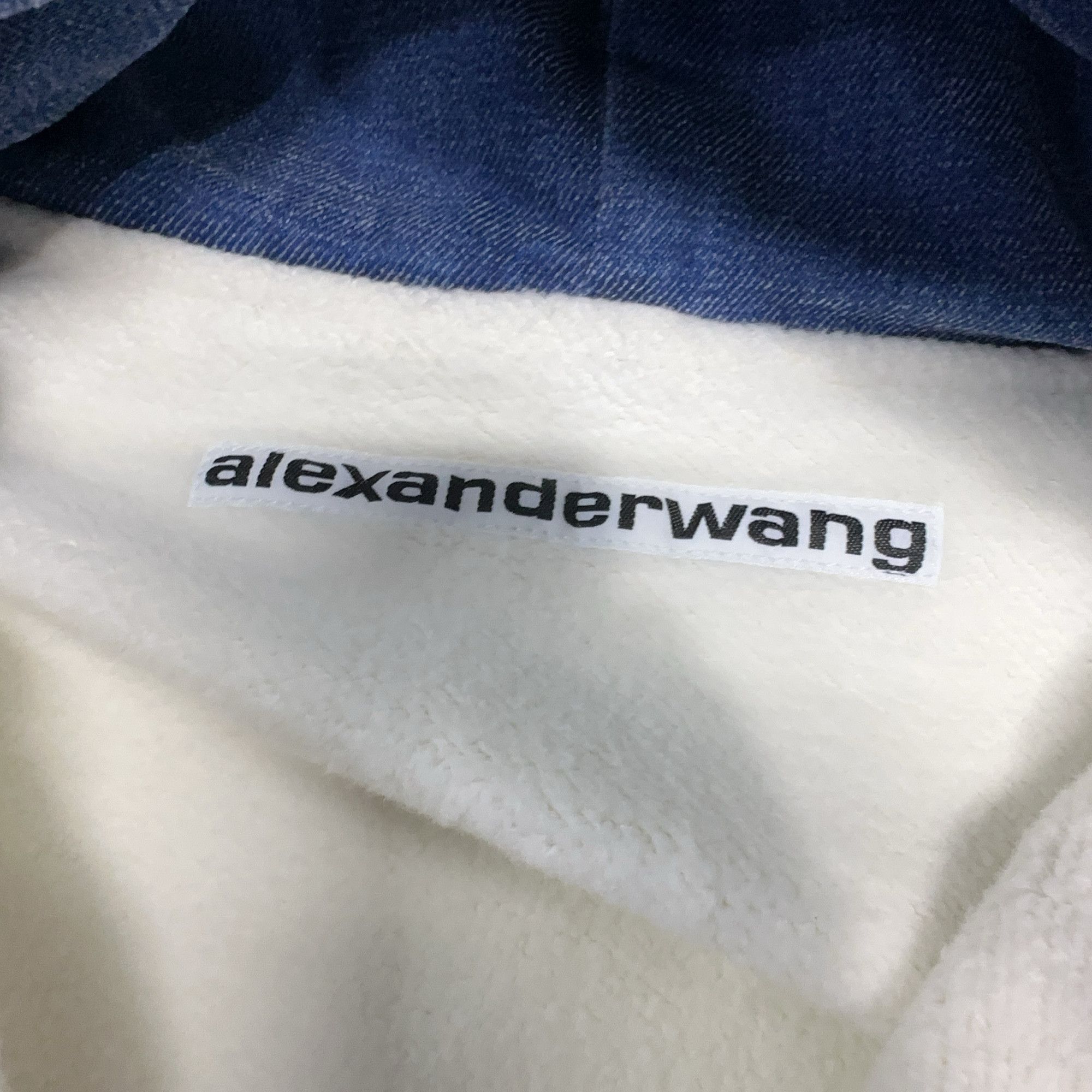 Alexander Wang Alexander Wang Logo Washed Hoodie Size S Size US S / EU 44-46 / 1 - 4 Thumbnail