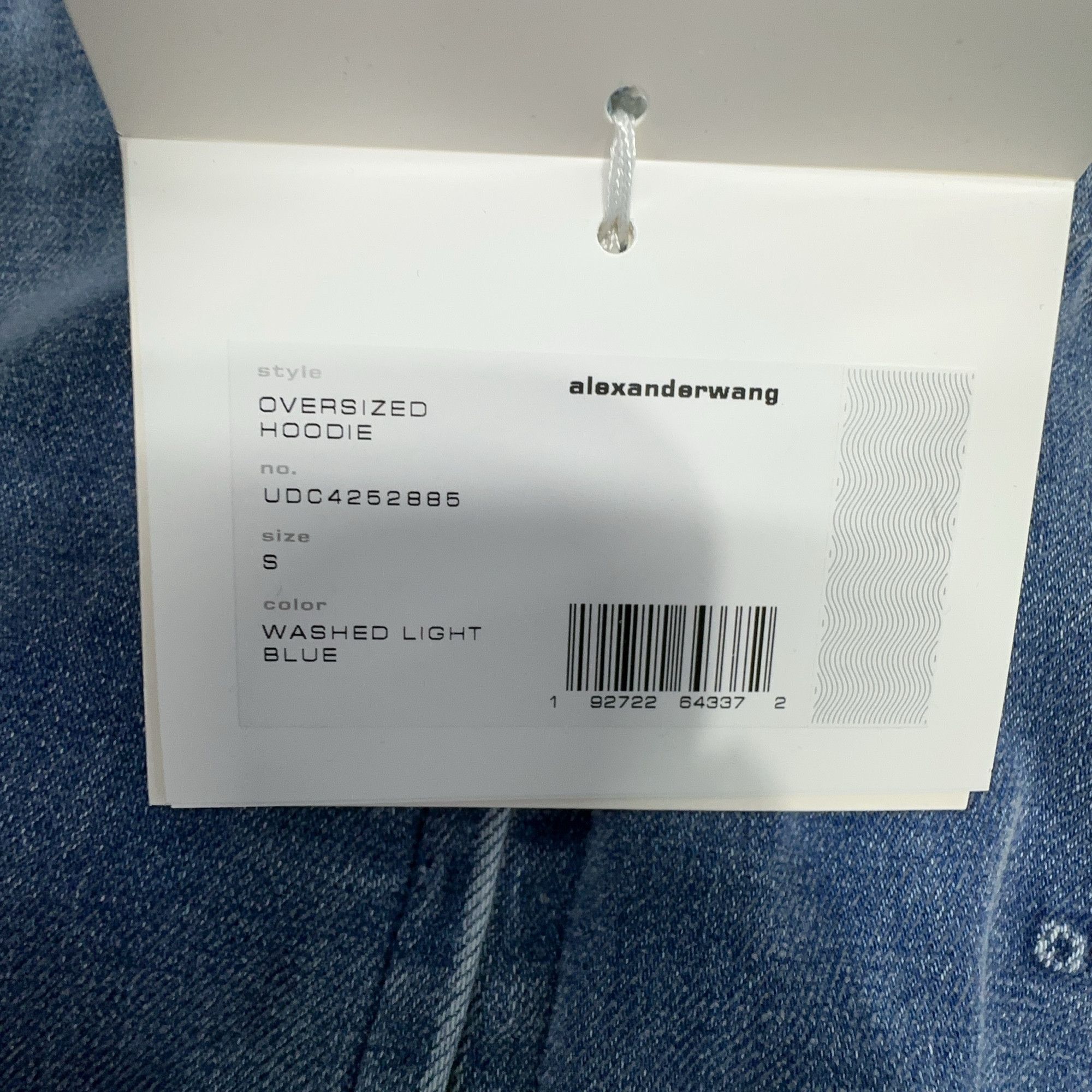 Alexander Wang Alexander Wang Logo Washed Hoodie Size S Size US S / EU 44-46 / 1 - 3 Thumbnail
