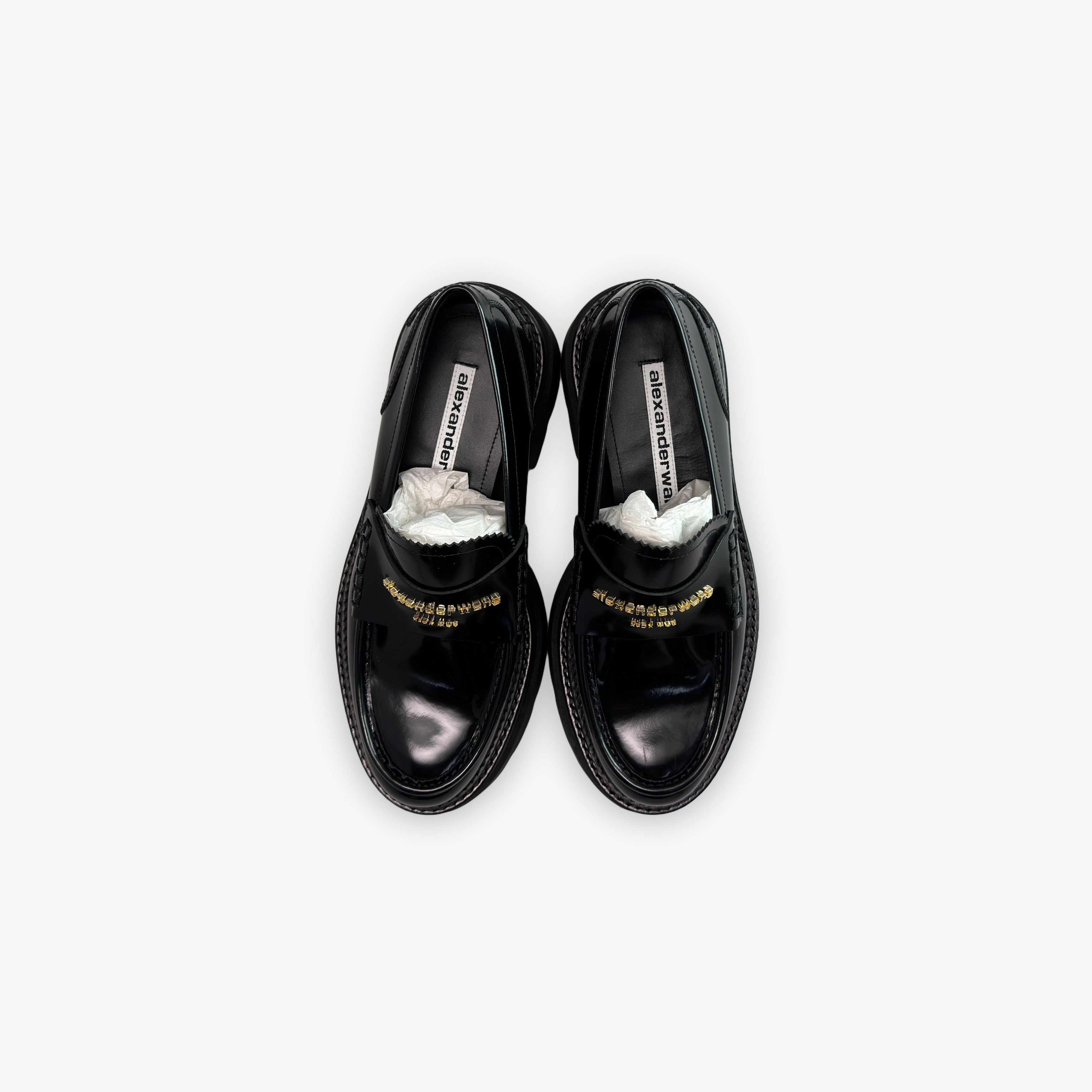 Alexander Wang Alexander Wang Logo Platform Loafers Size 37 Size US 7 / IT 37 - 9 Thumbnail