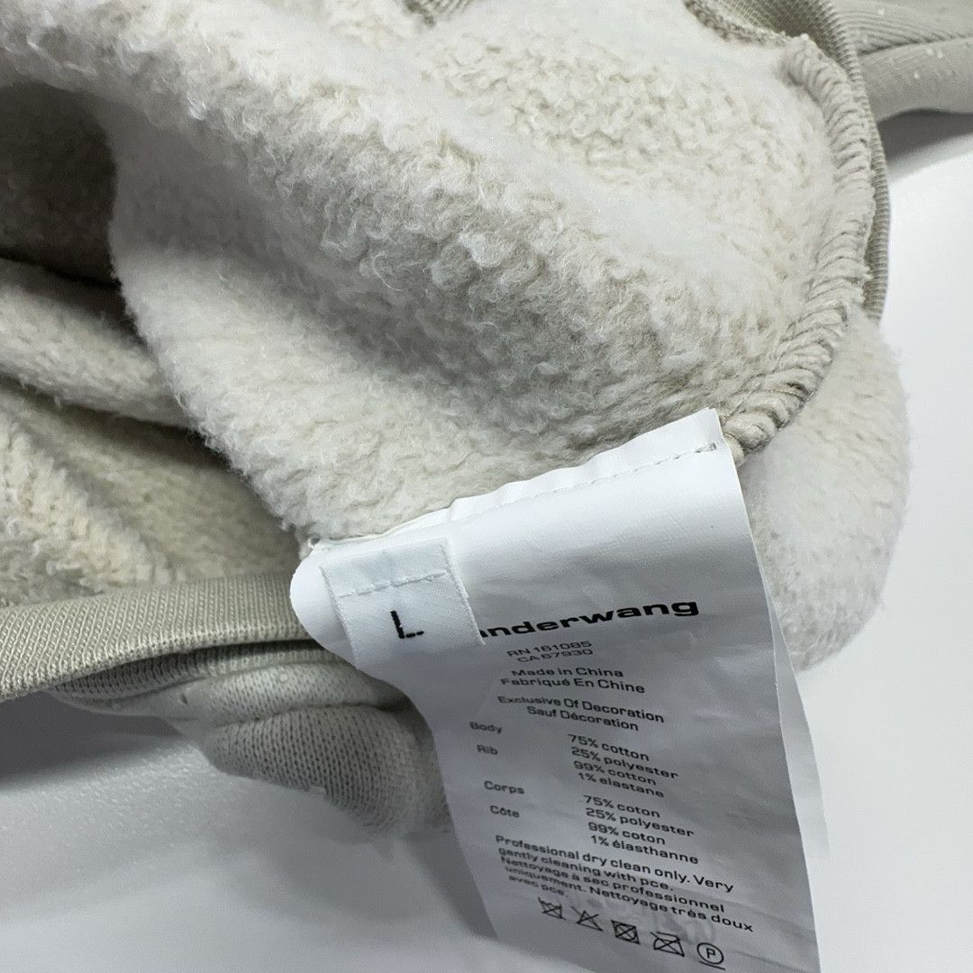 Alexander Wang Alexander Wang Crystal Logo Hoodie Size M Size US M / EU 48-50 / 2 - 3 Thumbnail