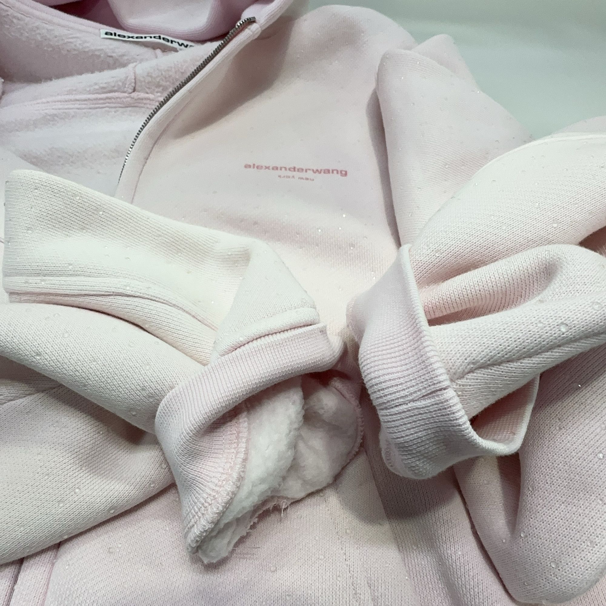 Alexander Wang Alexander Wang Logo Full Zip Hoodie Size S Size US S / EU 44-46 / 1 - 7 Thumbnail