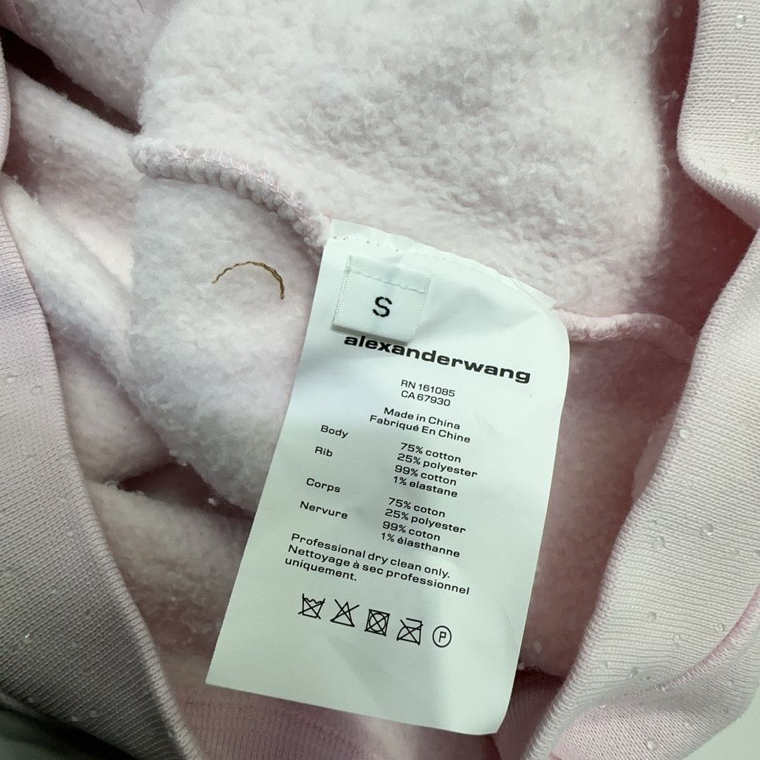 Alexander Wang Alexander Wang Logo Full Zip Hoodie Size S Size US S / EU 44-46 / 1 - 3 Thumbnail