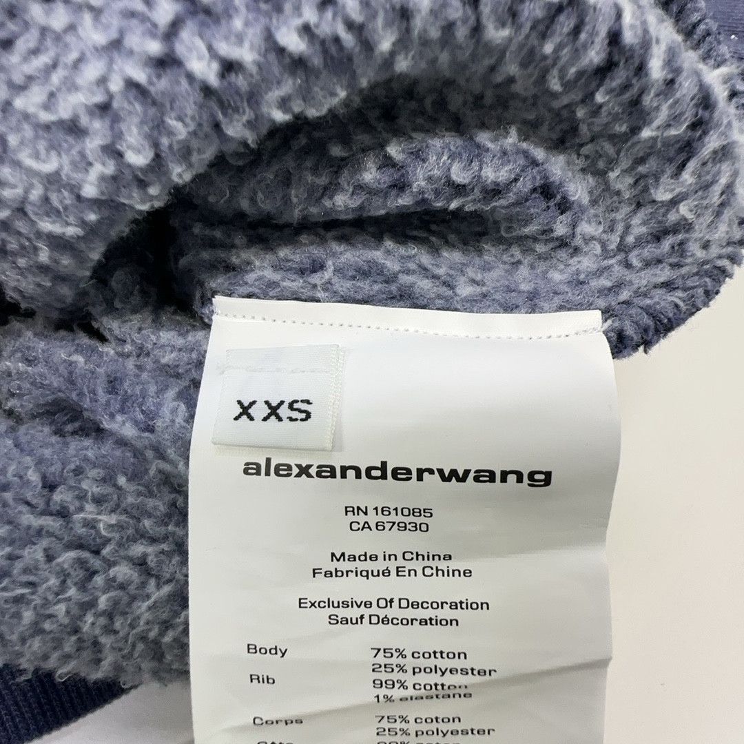 Alexander Wang Alexander Wang Rhinestone Zip Hoodie Size XXS Size US XXS / EU 40 - 3 Thumbnail