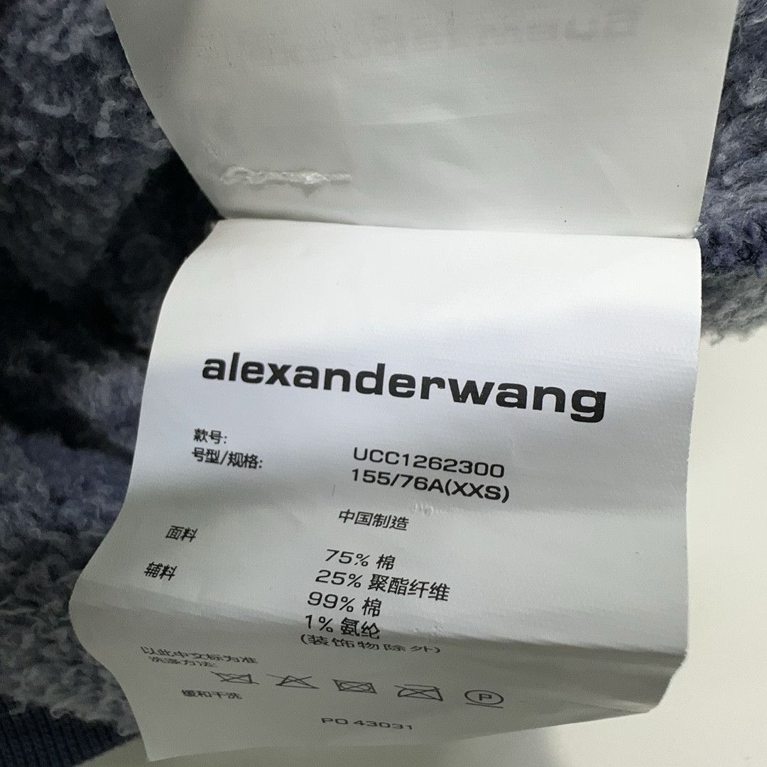Alexander Wang Alexander Wang Rhinestone Zip Hoodie Size XXS Size US XXS / EU 40 - 4 Thumbnail