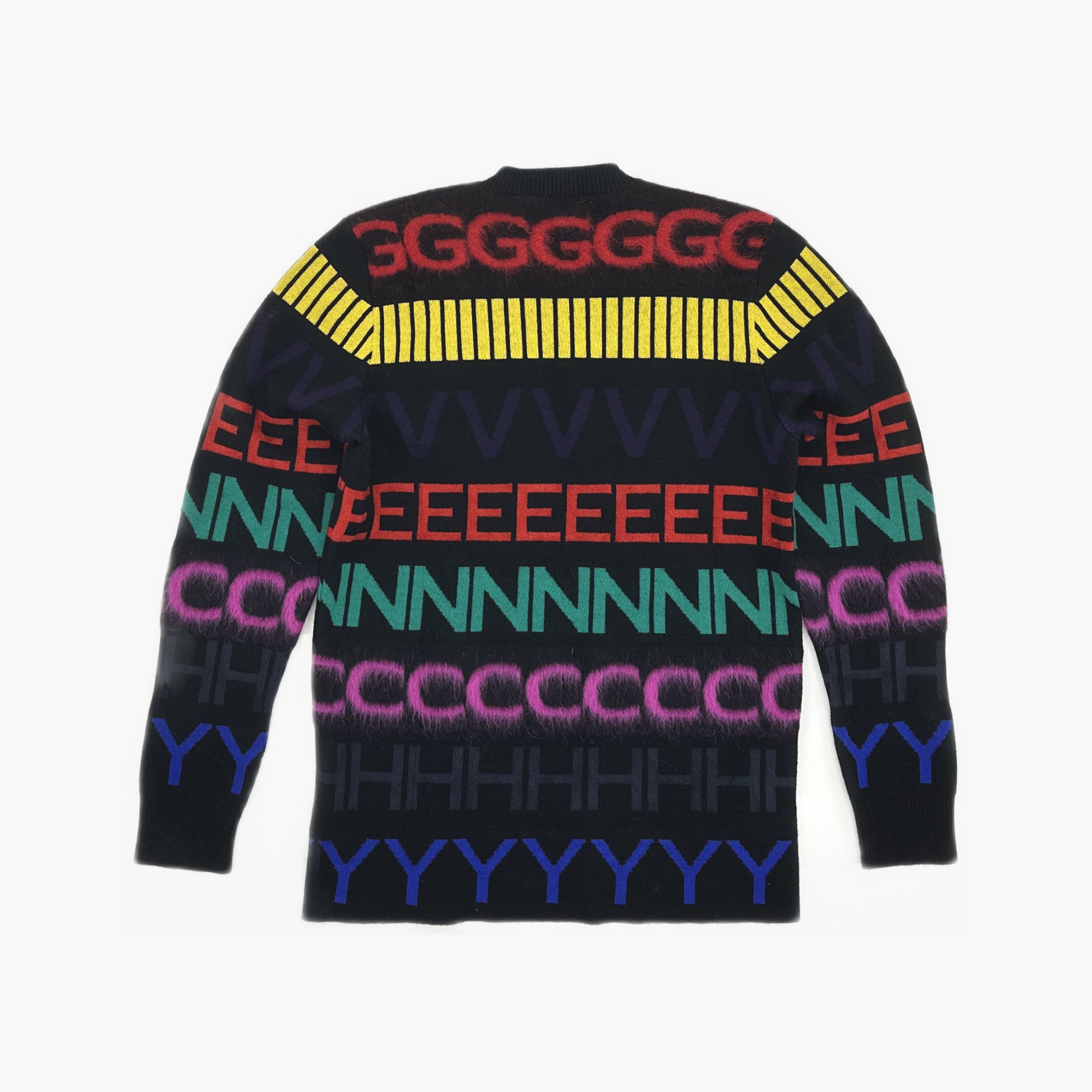 Givenchy Givenchy Multicolor Logo Knit Sweater Size M Size US M / EU 48-50 / 2 - 2 Thumbnail