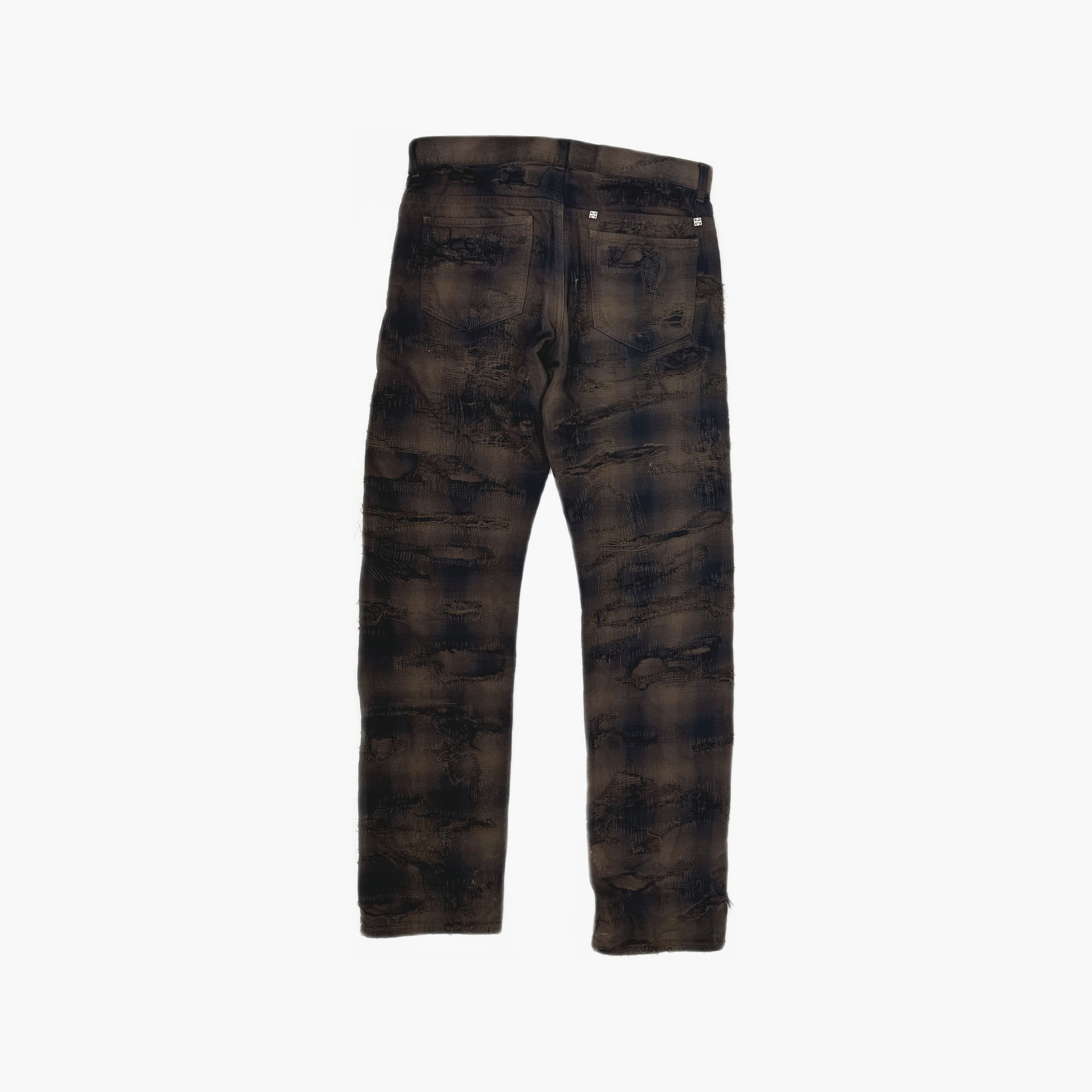 Givenchy Givenchy Plaid Flannel Pants Size 34 Size US 34 / EU 50 - 2 Thumbnail