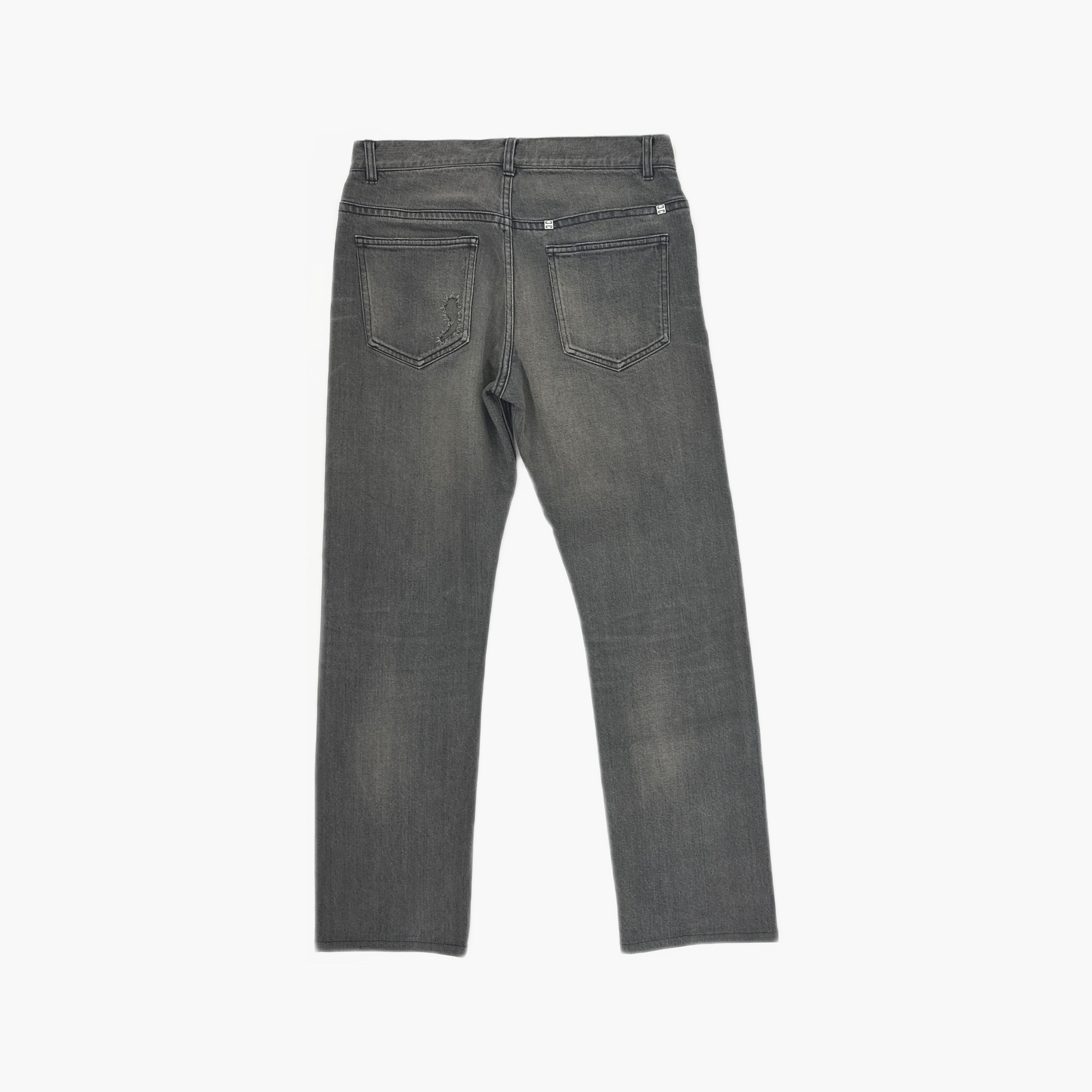 Givenchy Givenchy Washed Denim Jeans Size 29 Size US 29 - 2 Thumbnail