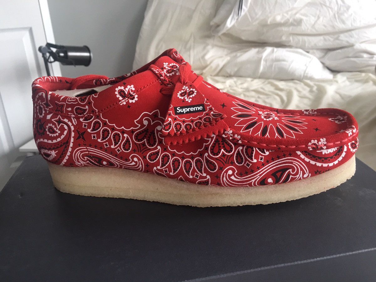 Supreme clarks bandana hot sale