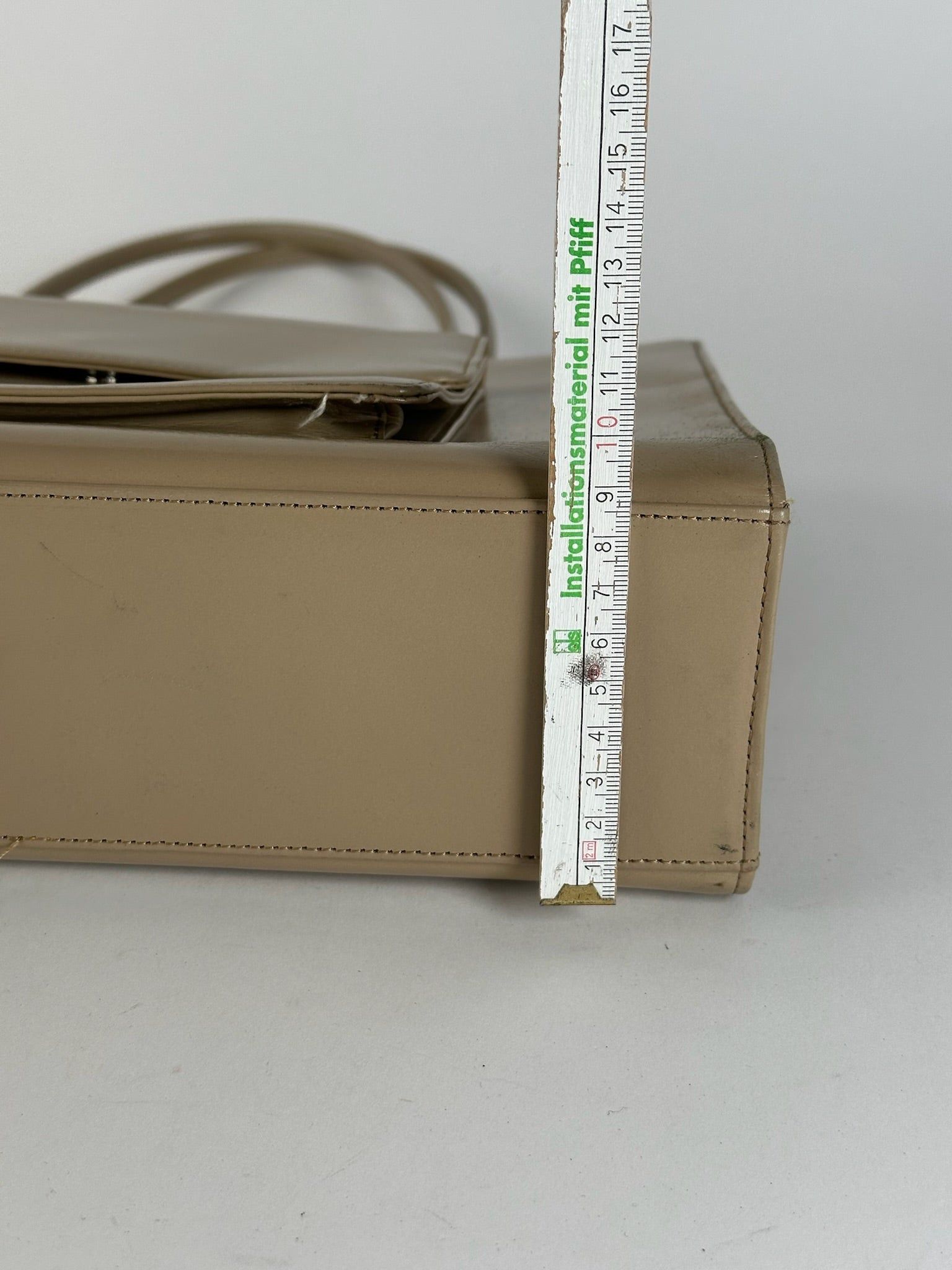 Issey Miyake Vintage Handbag leather beige Size ONE SIZE - 7 Thumbnail