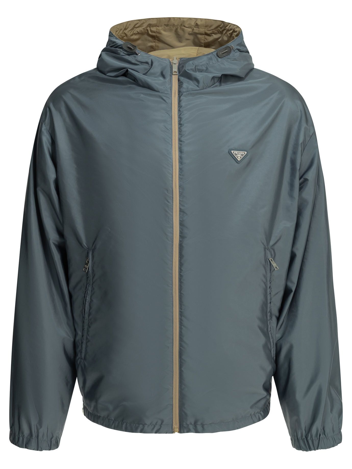 Prada Prada Reversible Windbreaker Jacket With Logo tag size XL Men - USA Duties Paid Size US XL / EU 56 / 4 - 2 Thumbnail