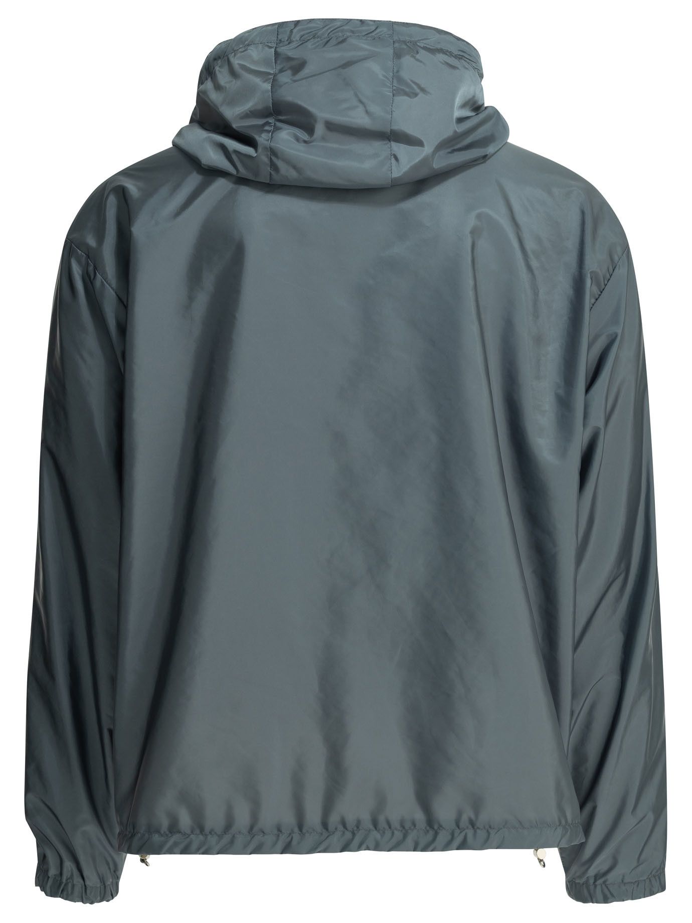 Prada Prada Reversible Windbreaker Jacket With Logo tag size XL Men - USA Duties Paid Size US XL / EU 56 / 4 - 4 Thumbnail