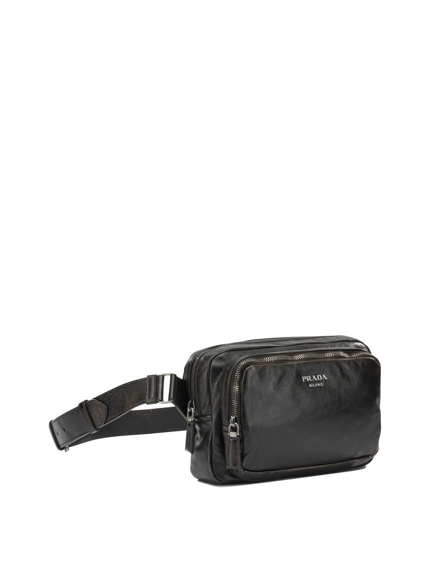 Prada Prada Small Leather Crossbody Bag tag size UNI Men - USA Duties Paid Size ONE SIZE - 2 Thumbnail