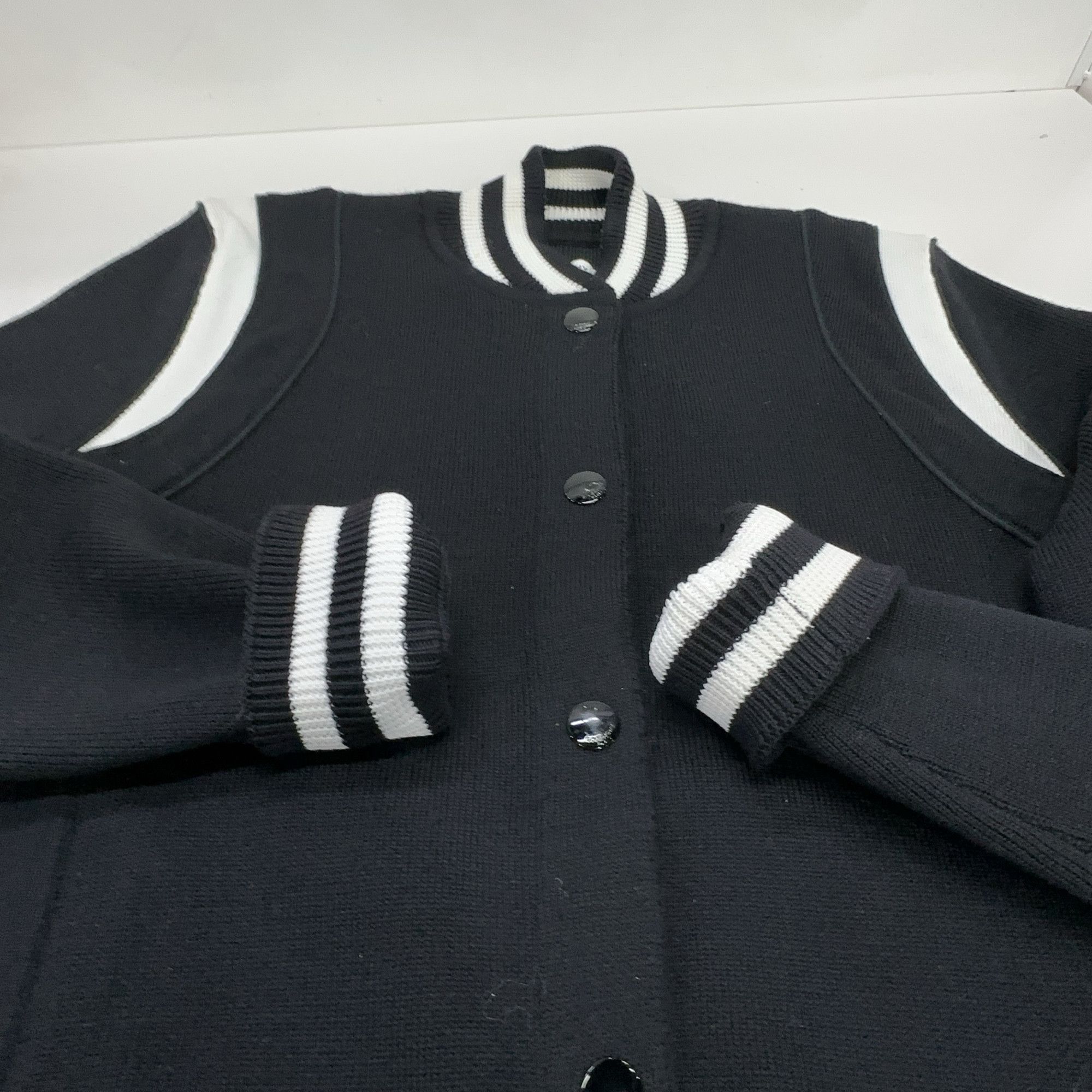 Givenchy Givenchy Logo Knit Varsity Jacket Size M Size US M / EU 48-50 / 2 - 8 Thumbnail