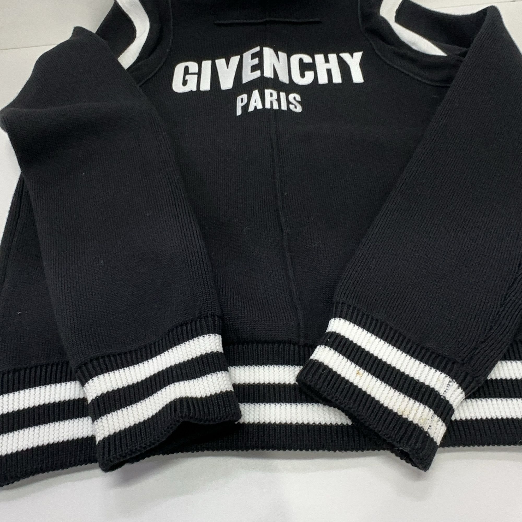 Givenchy Givenchy Logo Knit Varsity Jacket Size M Size US M / EU 48-50 / 2 - 10 Thumbnail