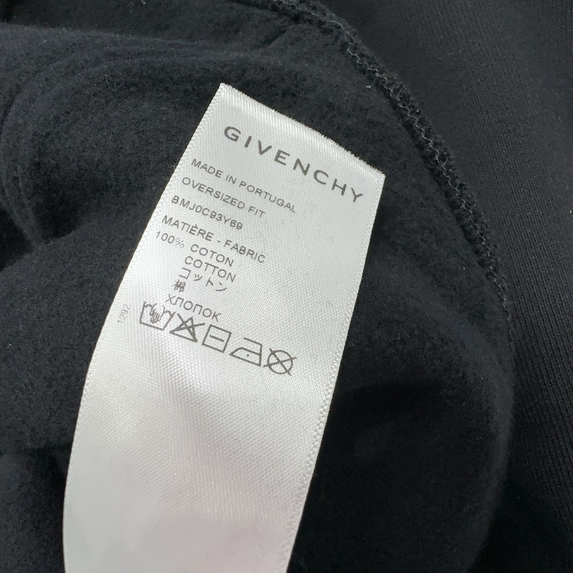 Givenchy Givenchy Logo Print Hoodie Size M Size US M / EU 48-50 / 2 - 4 Thumbnail