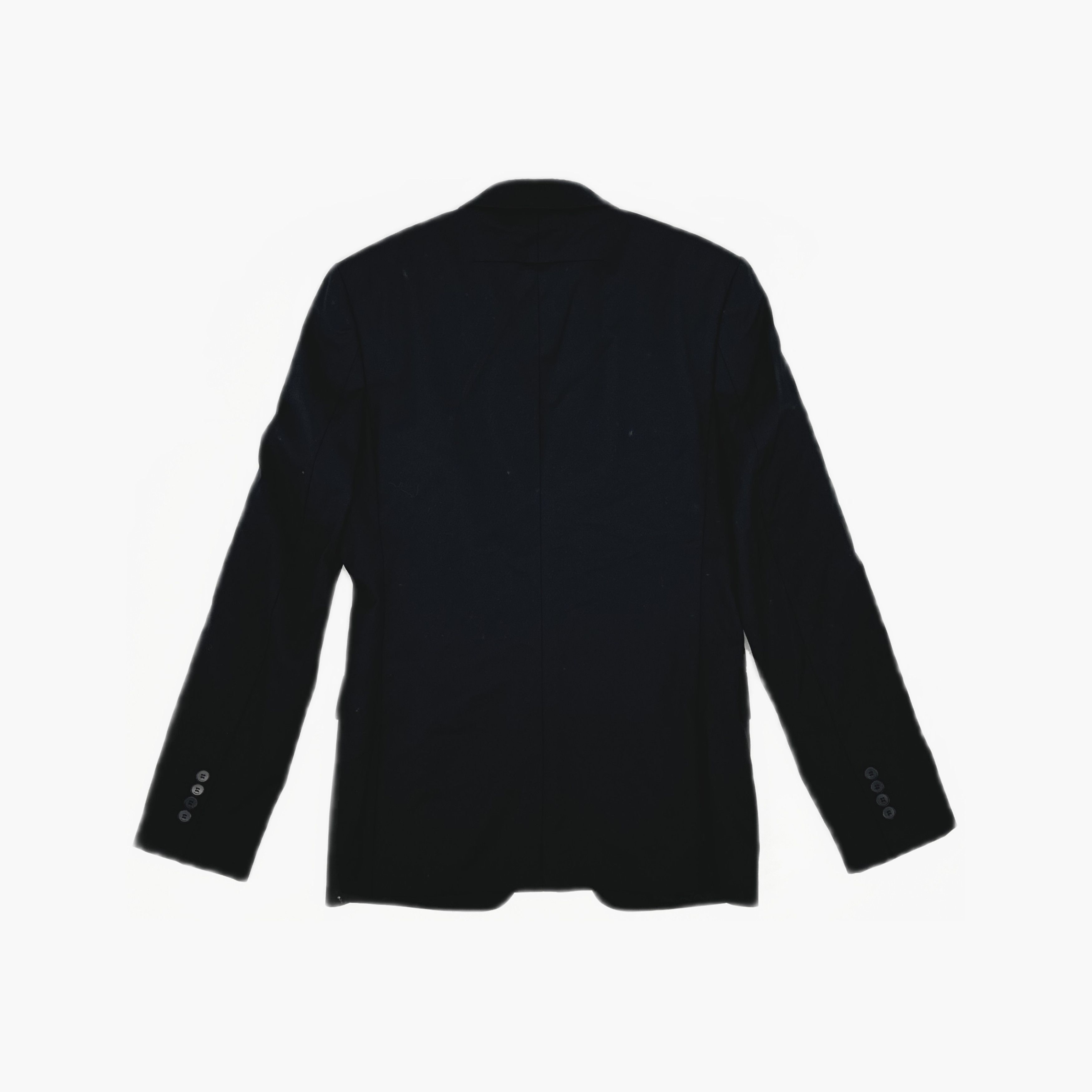 Givenchy Givenchy Black Wool Printed Lining Blazer Size 36R Size 36R - 2 Thumbnail
