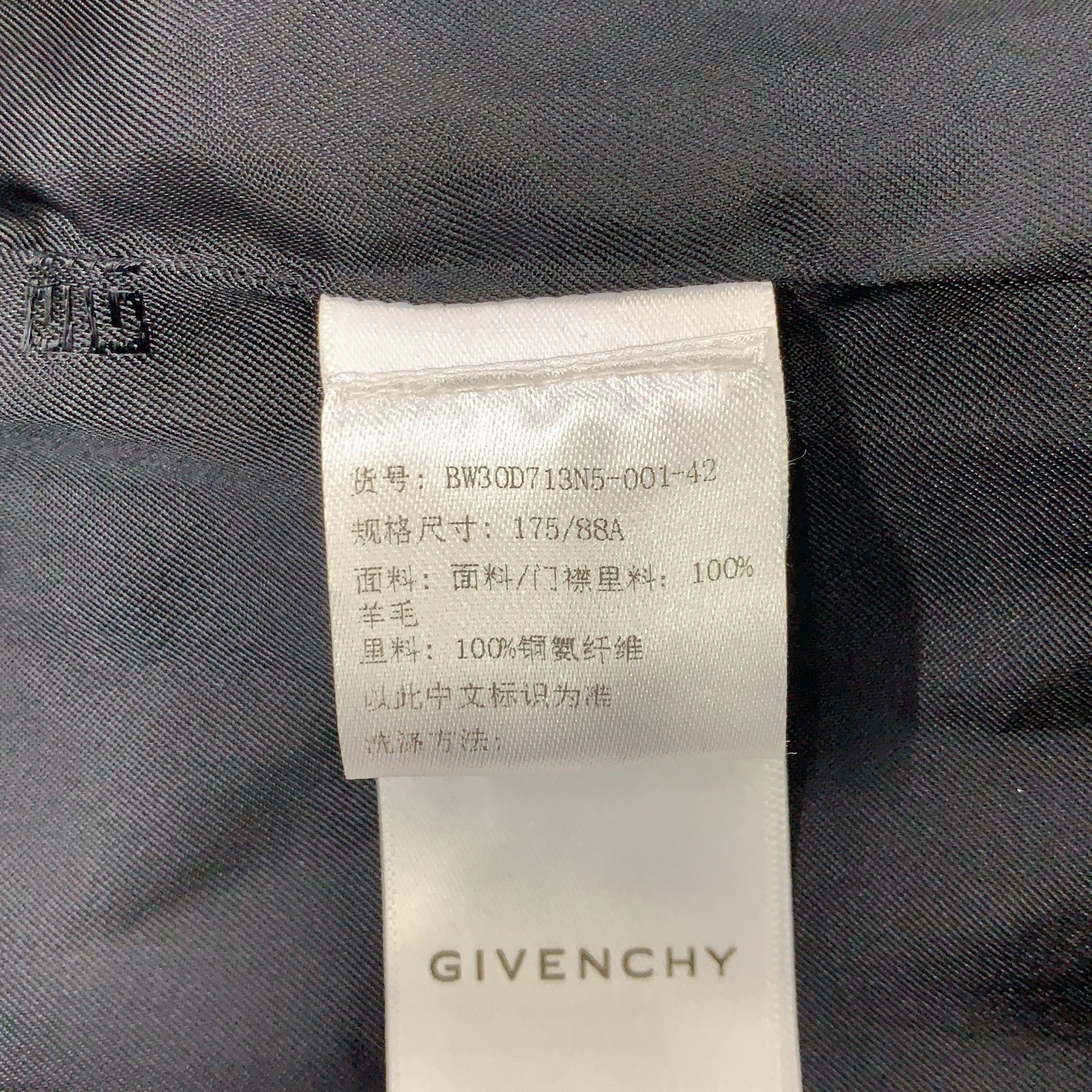 Givenchy Givenchy Logo Blazer Size 42 Size M / US 6-8 / IT 42-44 - 6 Thumbnail
