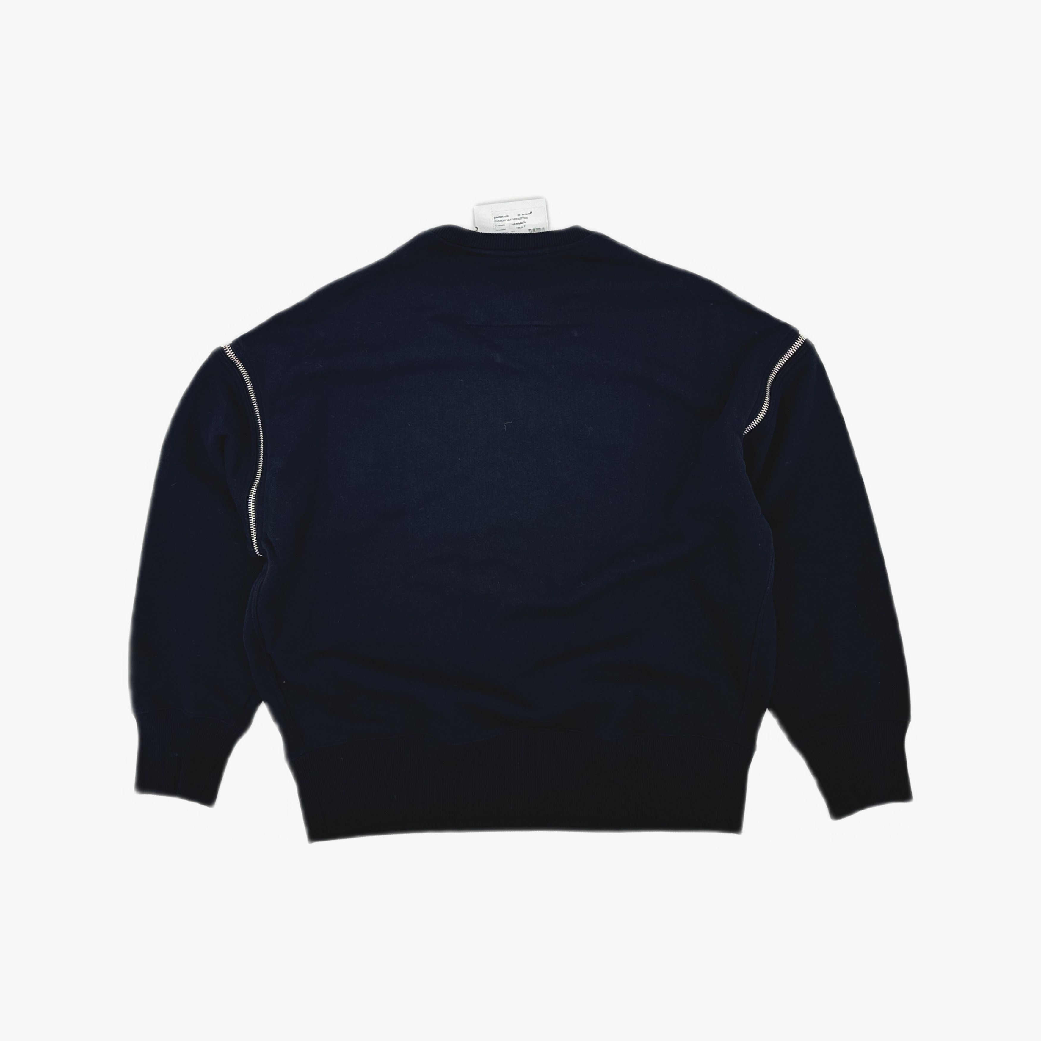 Givenchy Givenchy Leather Logo Sweatshirt Size M Size US M / EU 48-50 / 2 - 2 Thumbnail