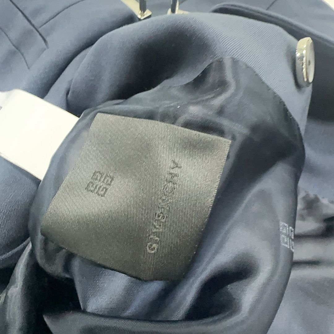 Givenchy Givenchy Padlock Blazer Midnight Blue Size 48 Size 38R - 6 Thumbnail