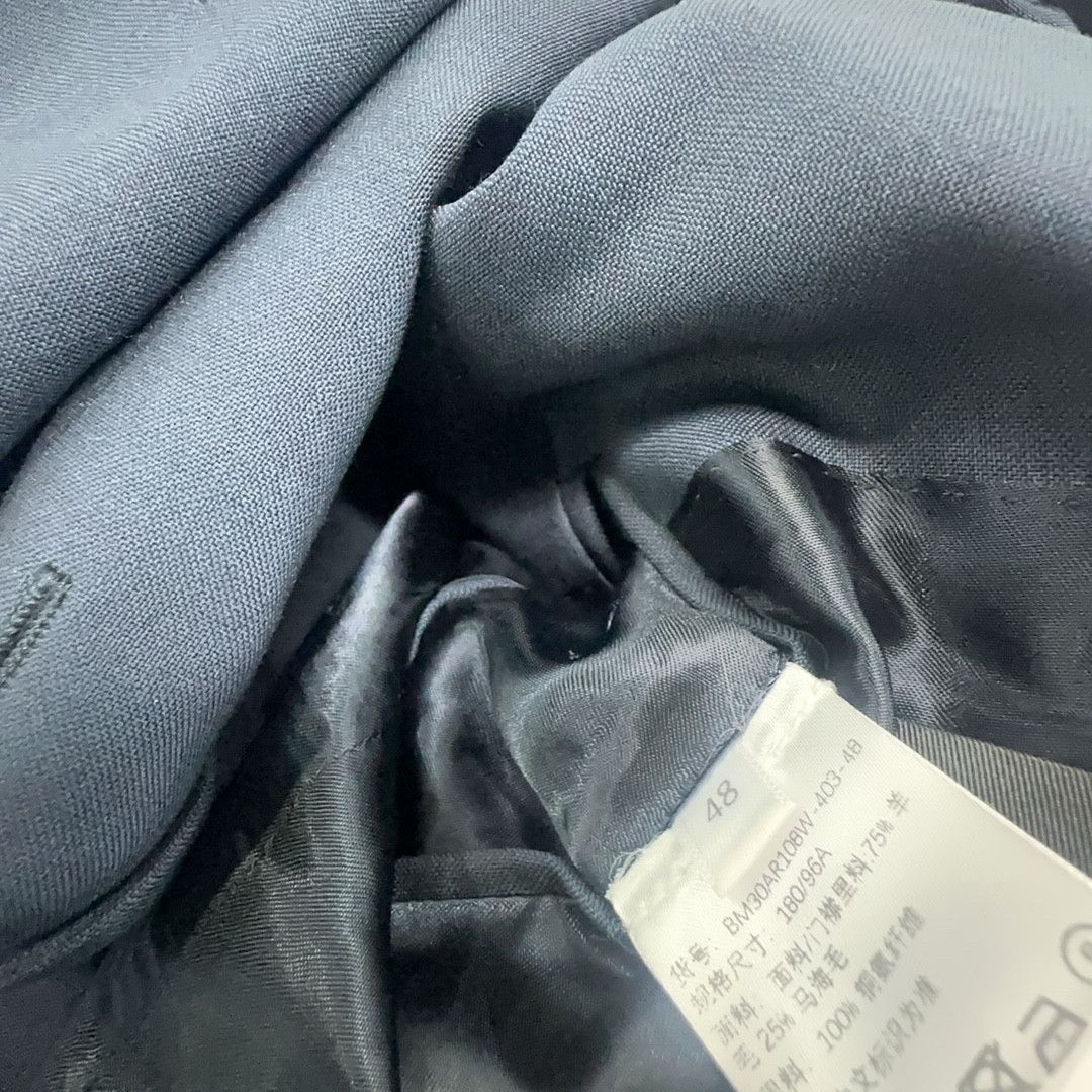 Givenchy Givenchy Padlock Blazer Midnight Blue Size 48 Size 38R - 3 Thumbnail