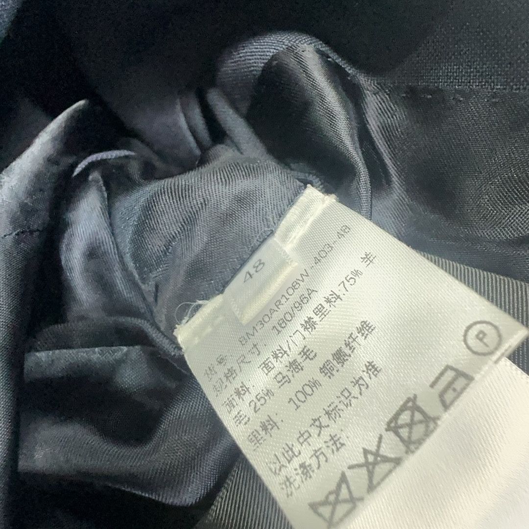 Givenchy Givenchy Padlock Blazer Midnight Blue Size 48 Size 38R - 4 Thumbnail