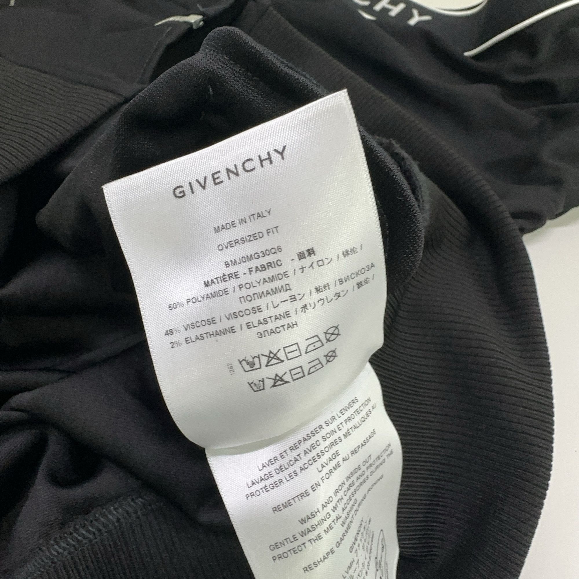 Givenchy Givenchy Logo Side Zip Track Jacket Size XXL Size US XXL / EU 58 / 5 - 4 Thumbnail