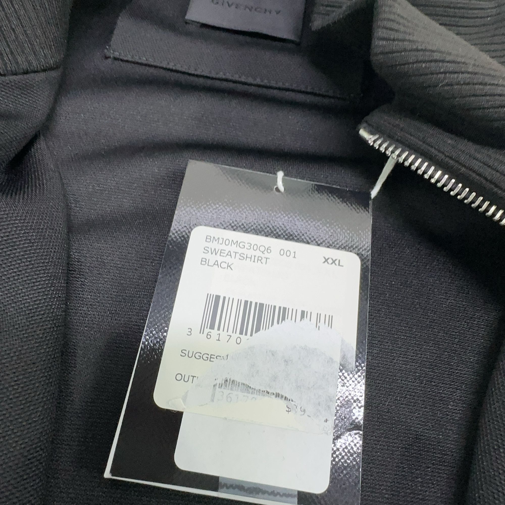 Givenchy Givenchy Logo Side Zip Track Jacket Size XXL Size US XXL / EU 58 / 5 - 5 Thumbnail
