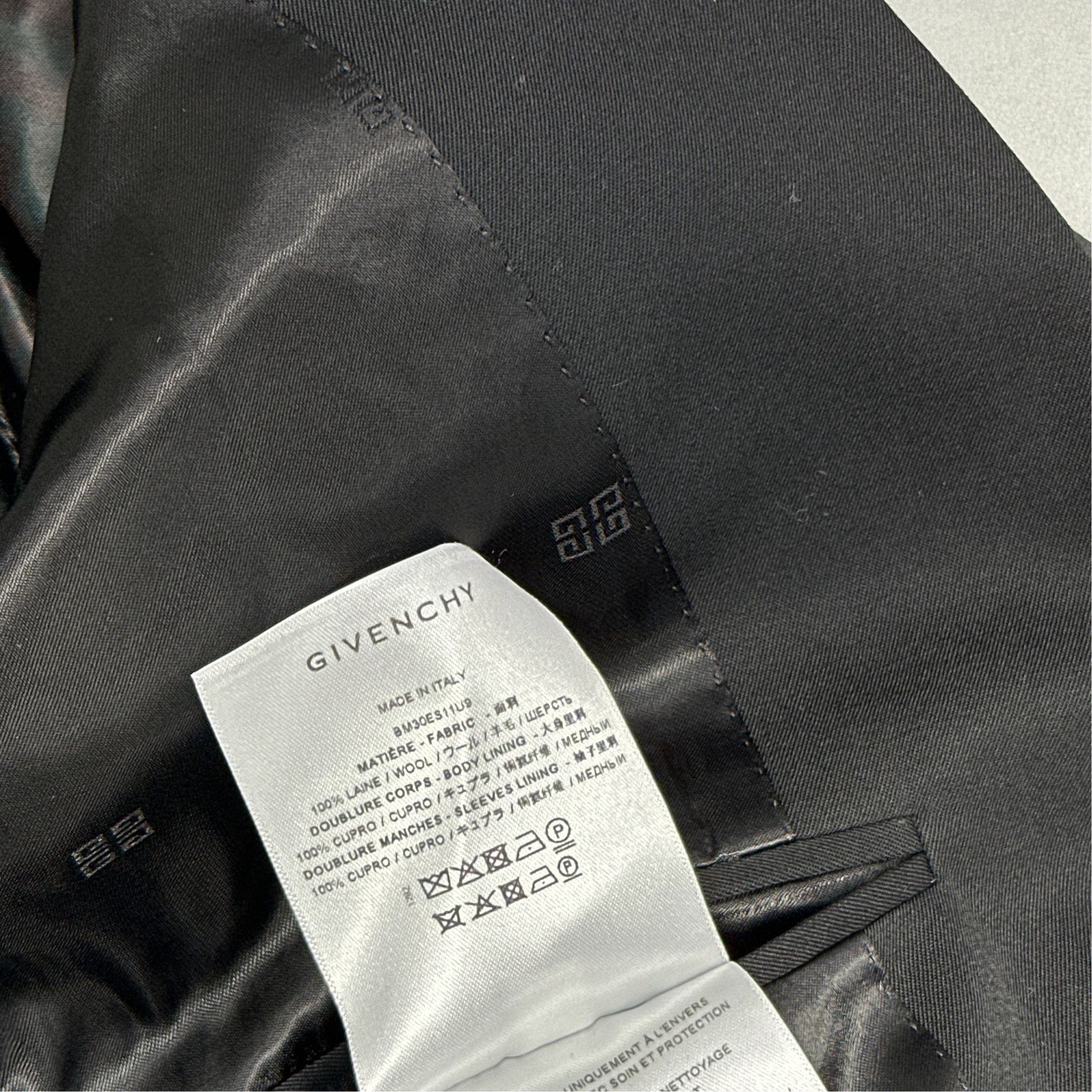 Givenchy Givenchy Virgin Wool Blazer Size 36R Size 36R - 5 Thumbnail