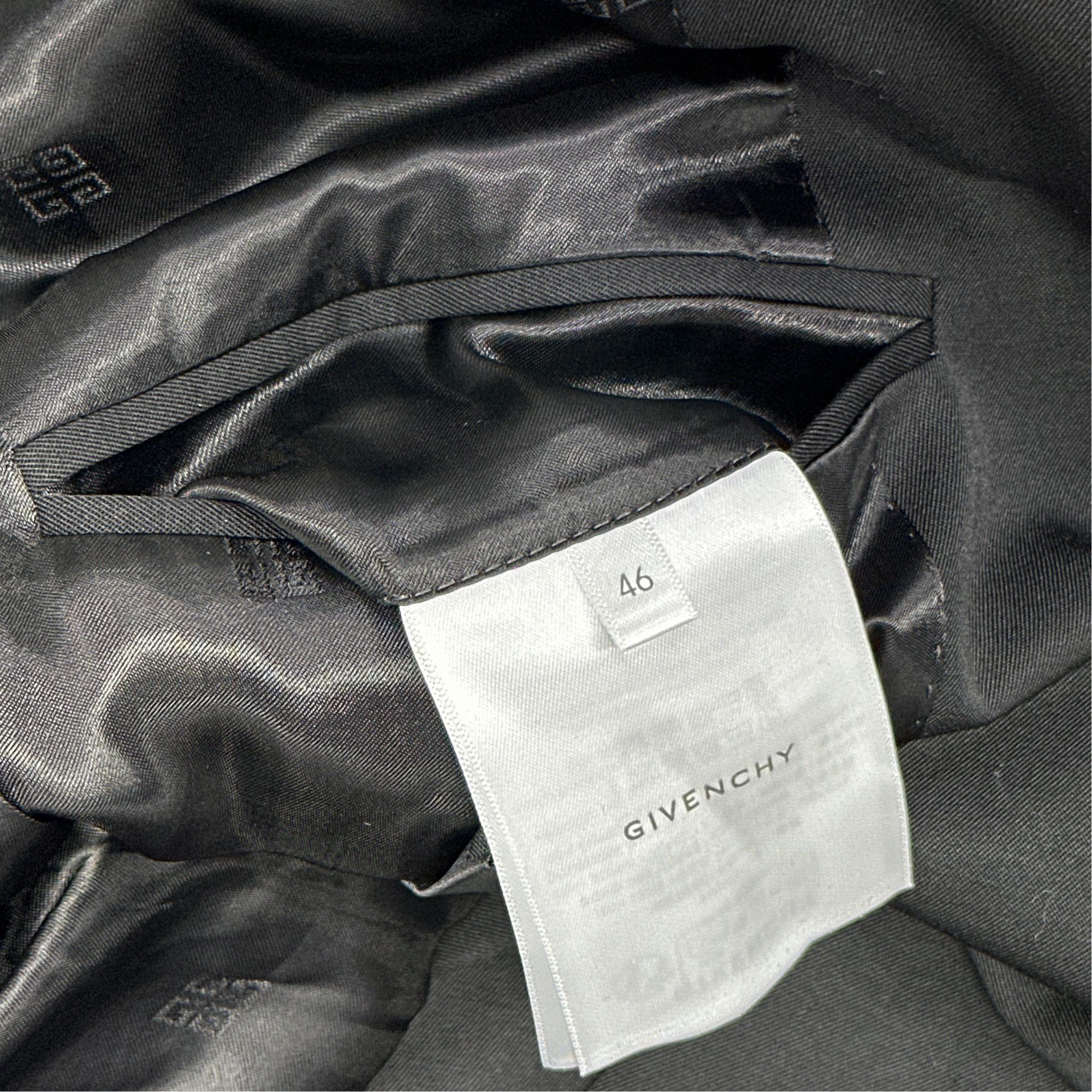 Givenchy Givenchy Virgin Wool Blazer Size 36R Size 36R - 4 Thumbnail
