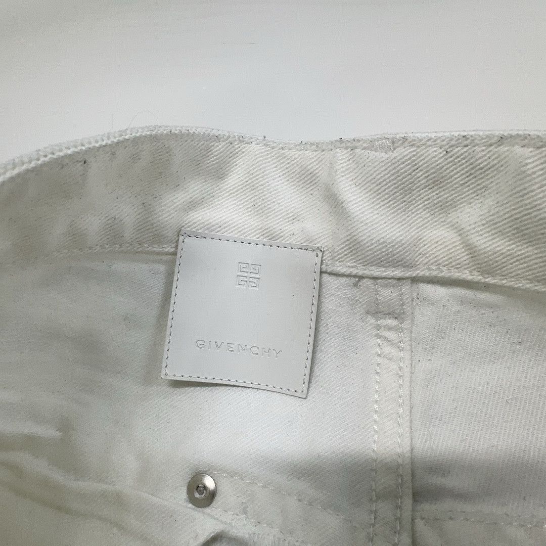 Givenchy Givenchy Logo Print Denim Jeans Size 33 Size US 33 - 4 Thumbnail