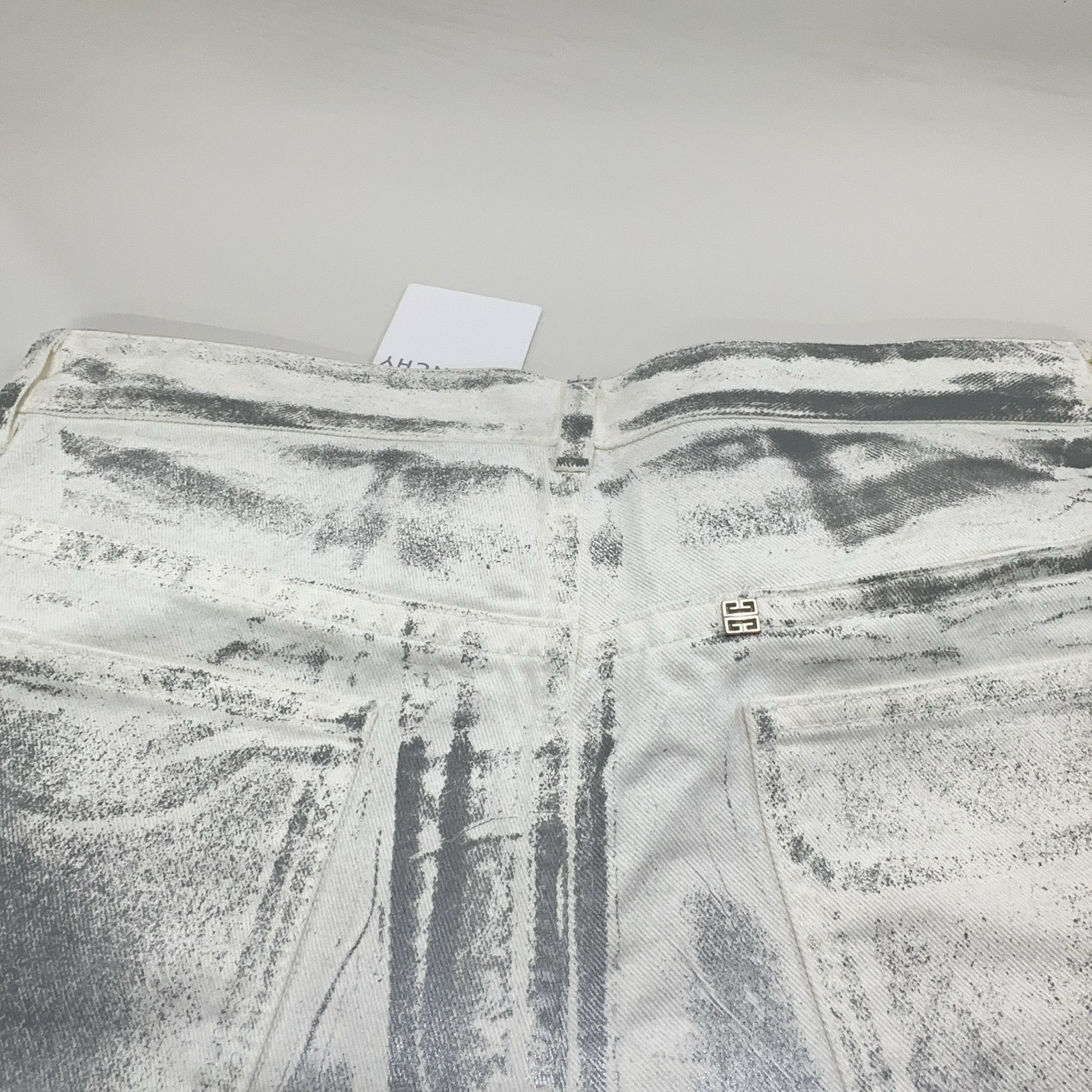 Givenchy Givenchy Logo Print Denim Jeans Size 33 Size US 33 - 10 Thumbnail