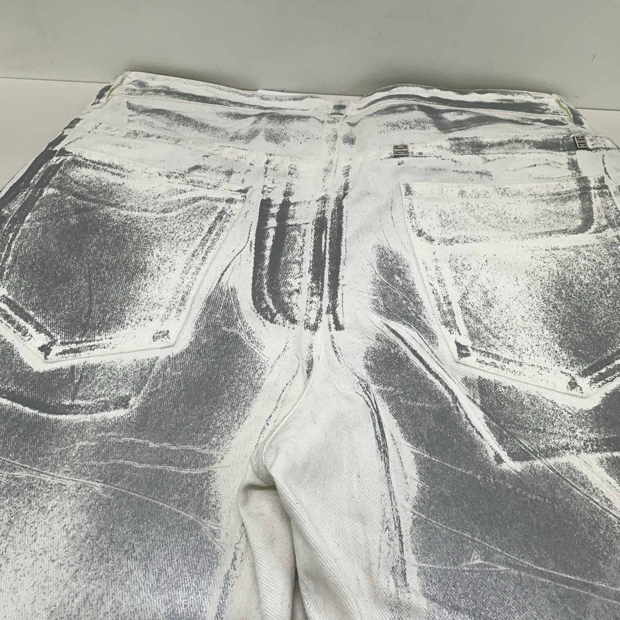 Givenchy Givenchy Logo Print Denim Jeans Size 33 Size US 33 - 11 Thumbnail