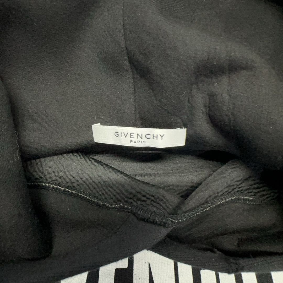 Givenchy Givenchy Distressed Logo Hoodie S Size US S / EU 44-46 / 1 - 3 Thumbnail