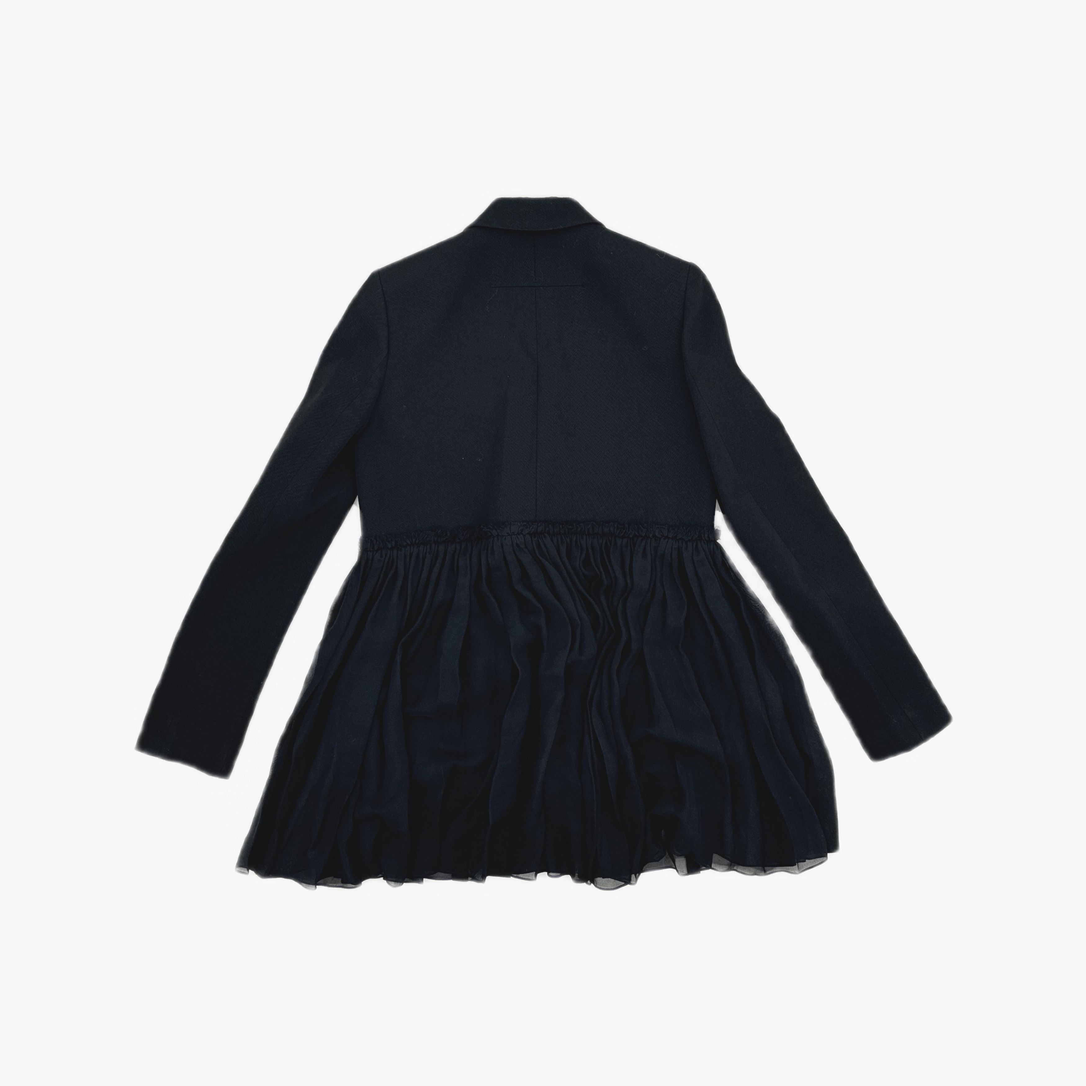 Givenchy Givenchy Tulle Hem Wool Blazer Size 36 Size XS / US 0-2 / IT 36-38 - 2 Thumbnail