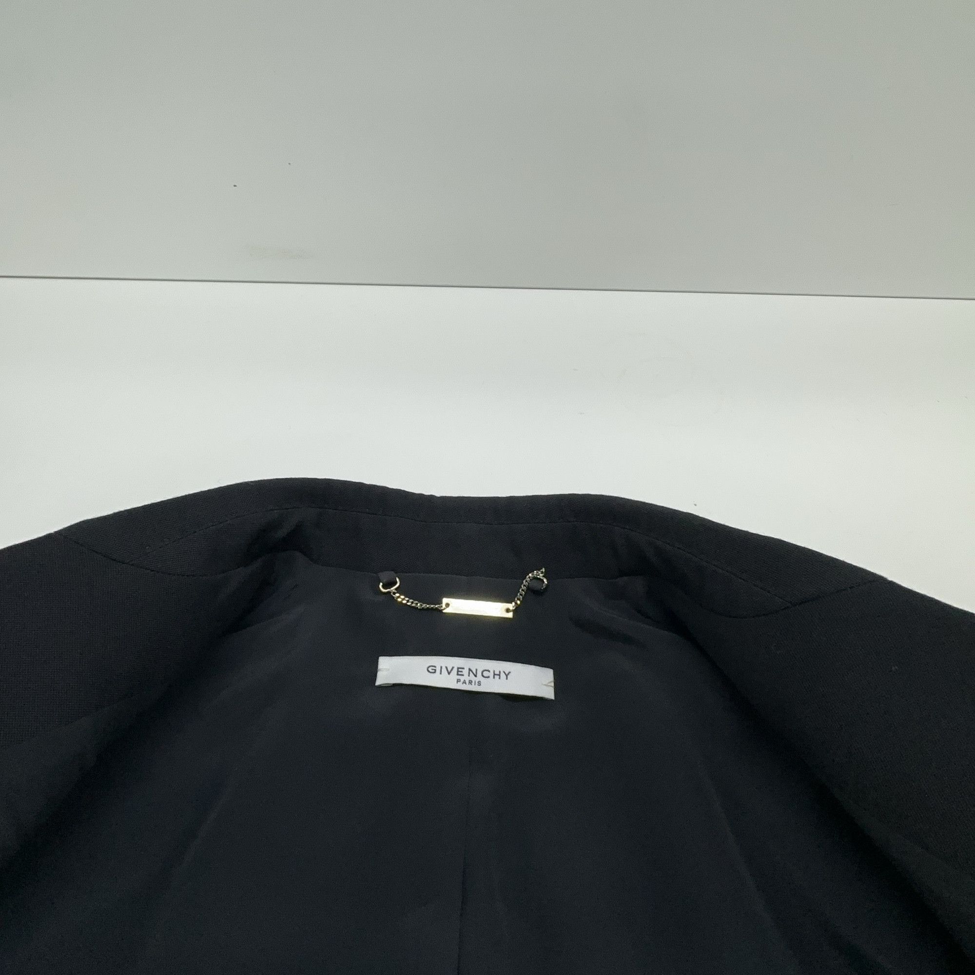 Givenchy Givenchy Tulle Hem Wool Blazer Size 36 Size XS / US 0-2 / IT 36-38 - 5 Thumbnail