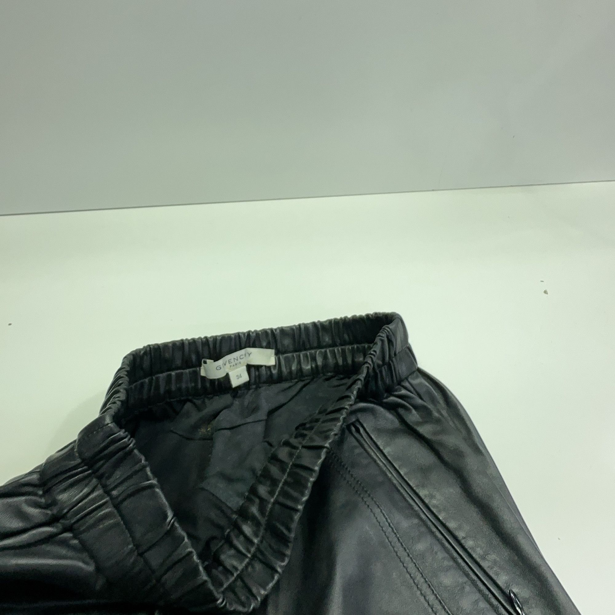 Givenchy Givenchy Lambskin Leather Trousers Size 34 Size 24" / US 00 / IT 34 - 5 Thumbnail