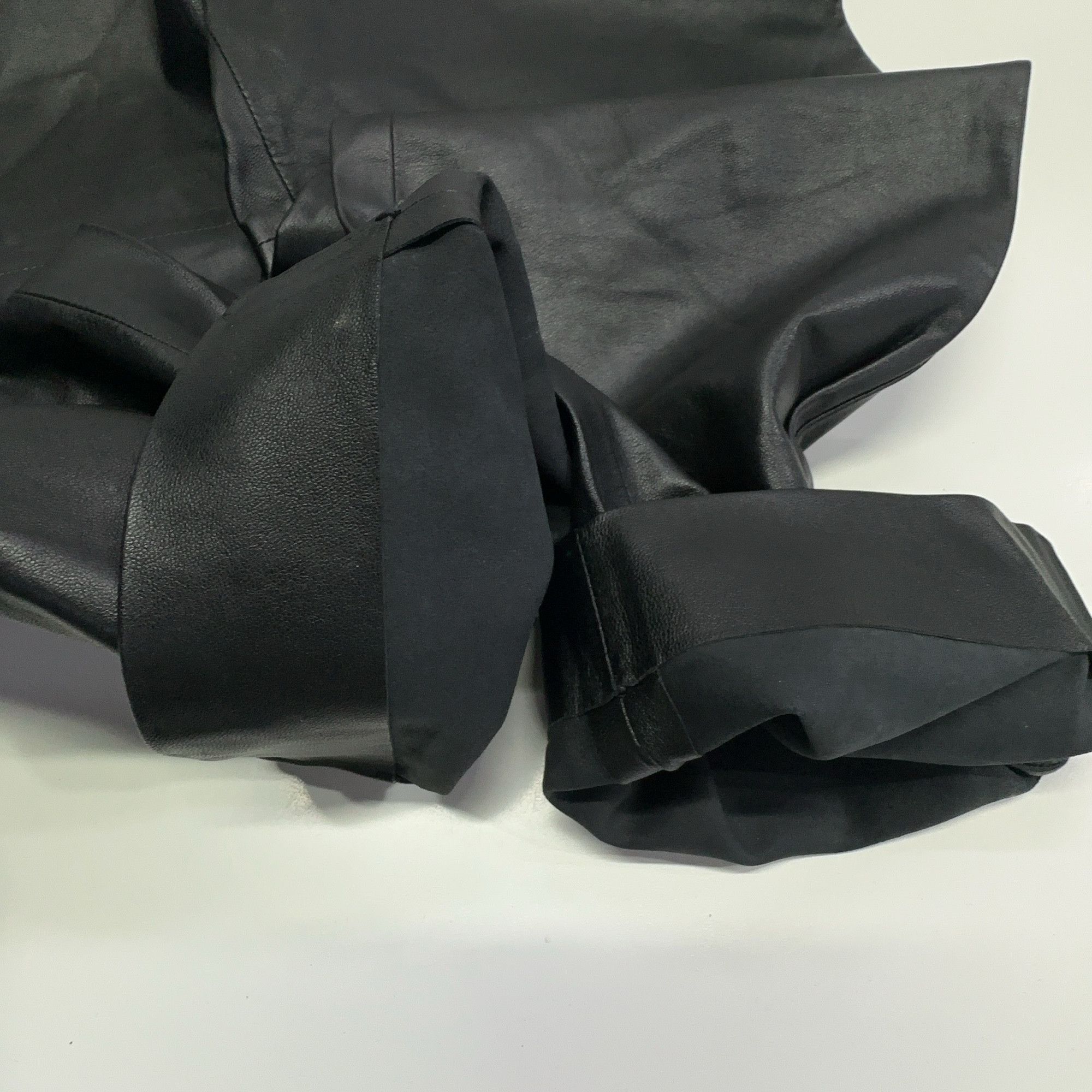 Givenchy Givenchy Lambskin Leather Trousers Size 34 Size 24" / US 00 / IT 34 - 6 Thumbnail