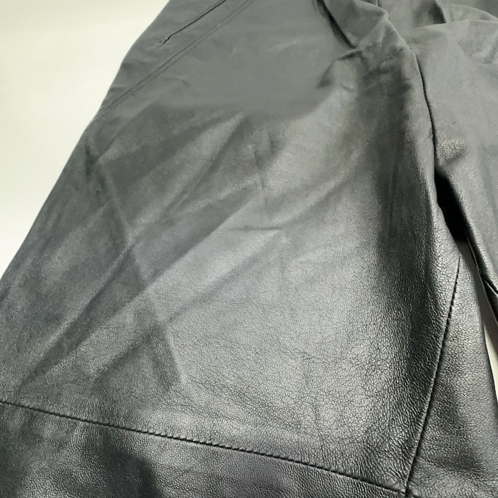 Givenchy Givenchy Lambskin Leather Trousers Size 34 Size 24" / US 00 / IT 34 - 7 Thumbnail