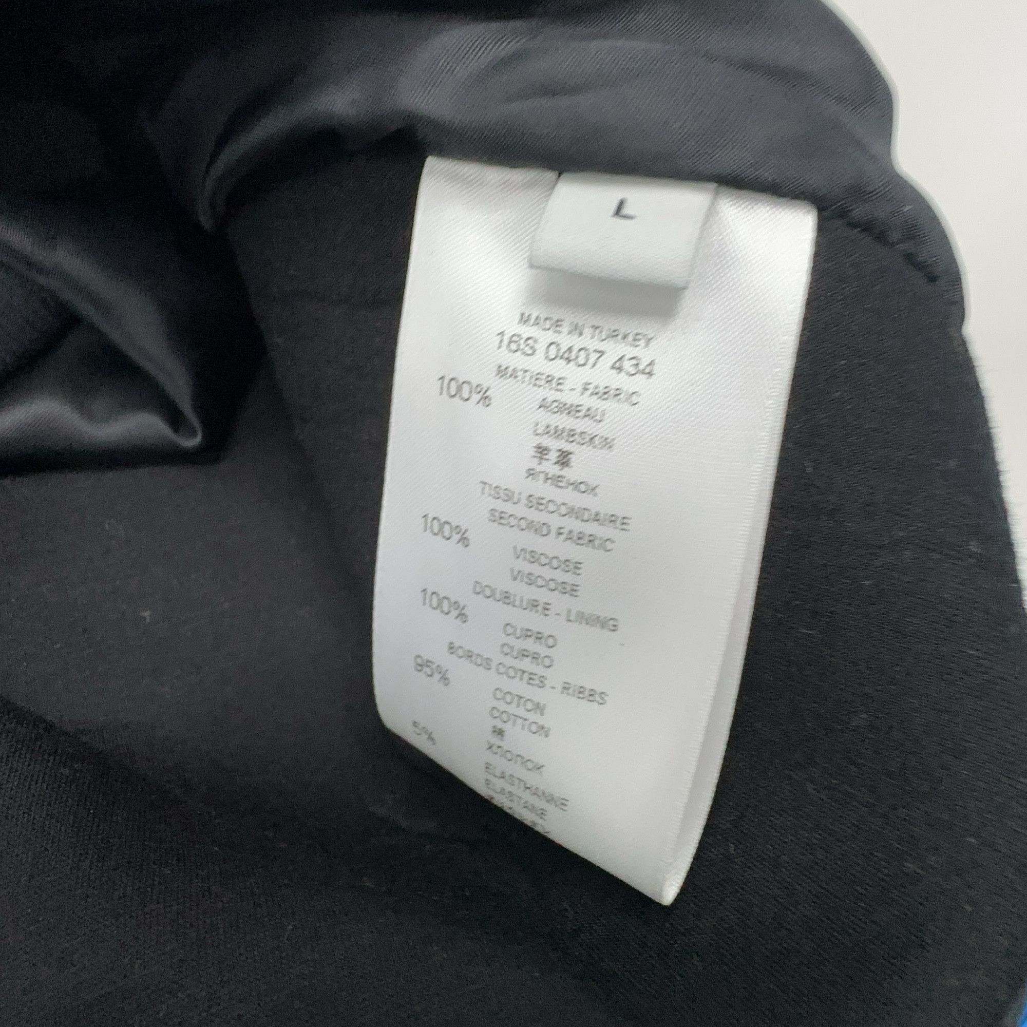 Givenchy Givenchy Star Patch Leather Sweatshirt Size L Size US L / EU 52-54 / 3 - 4 Thumbnail