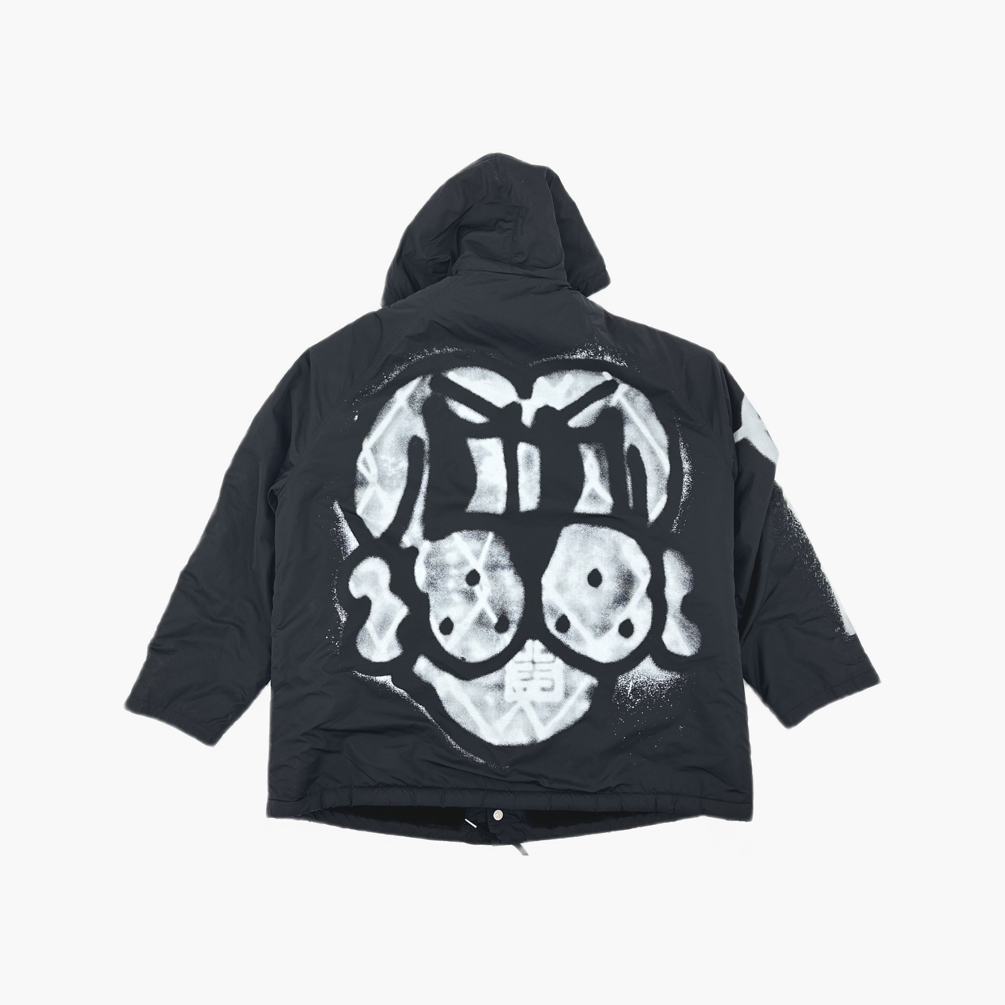 Givenchy Givenchy x Chito Spray Print Hooded Jacket Size 50 Size US M / EU 48-50 / 2 - 2 Thumbnail