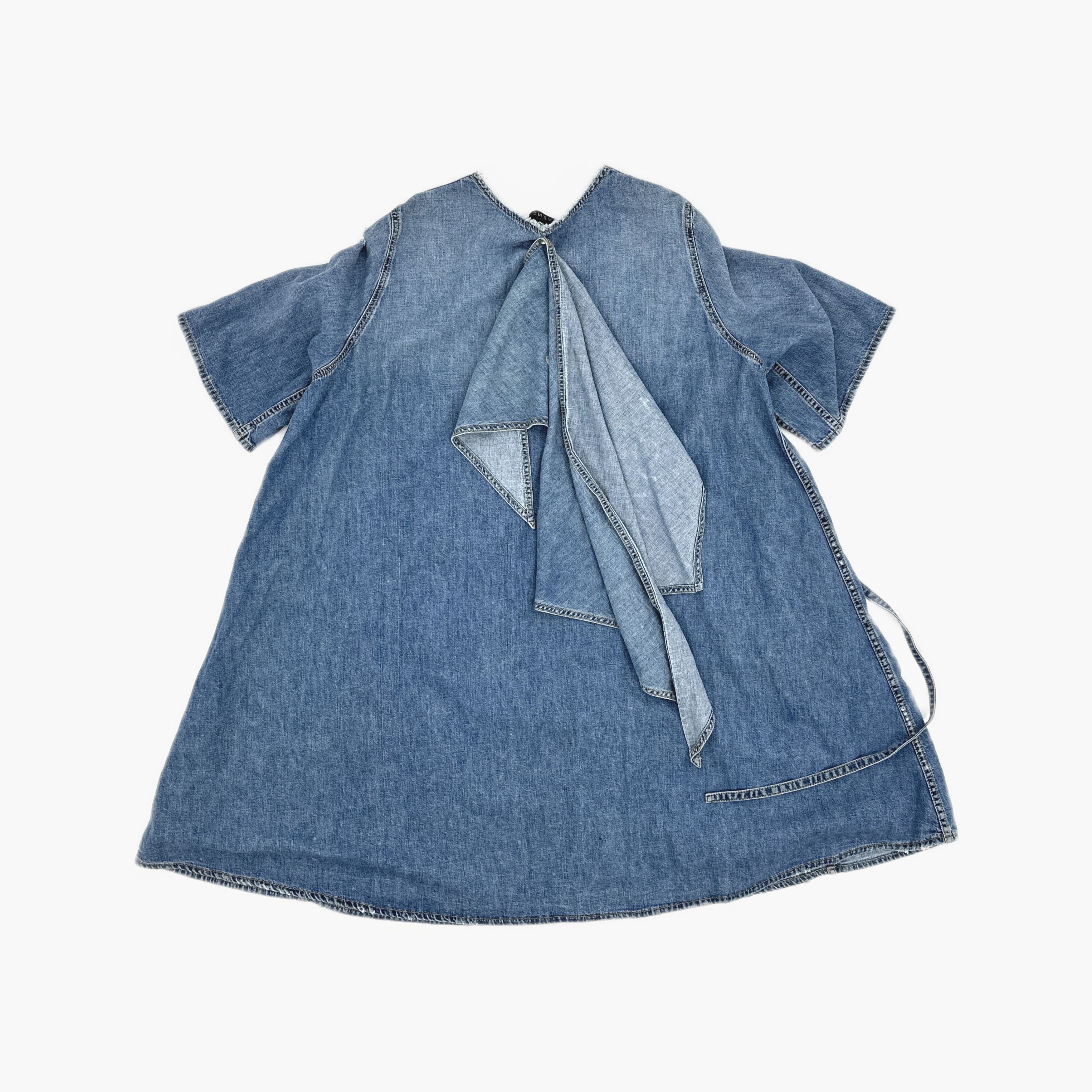 Givenchy Givenchy Distressed Denim Mini Dress Size 34 Size XS / US 0-2 / IT 36-38 - 2 Thumbnail