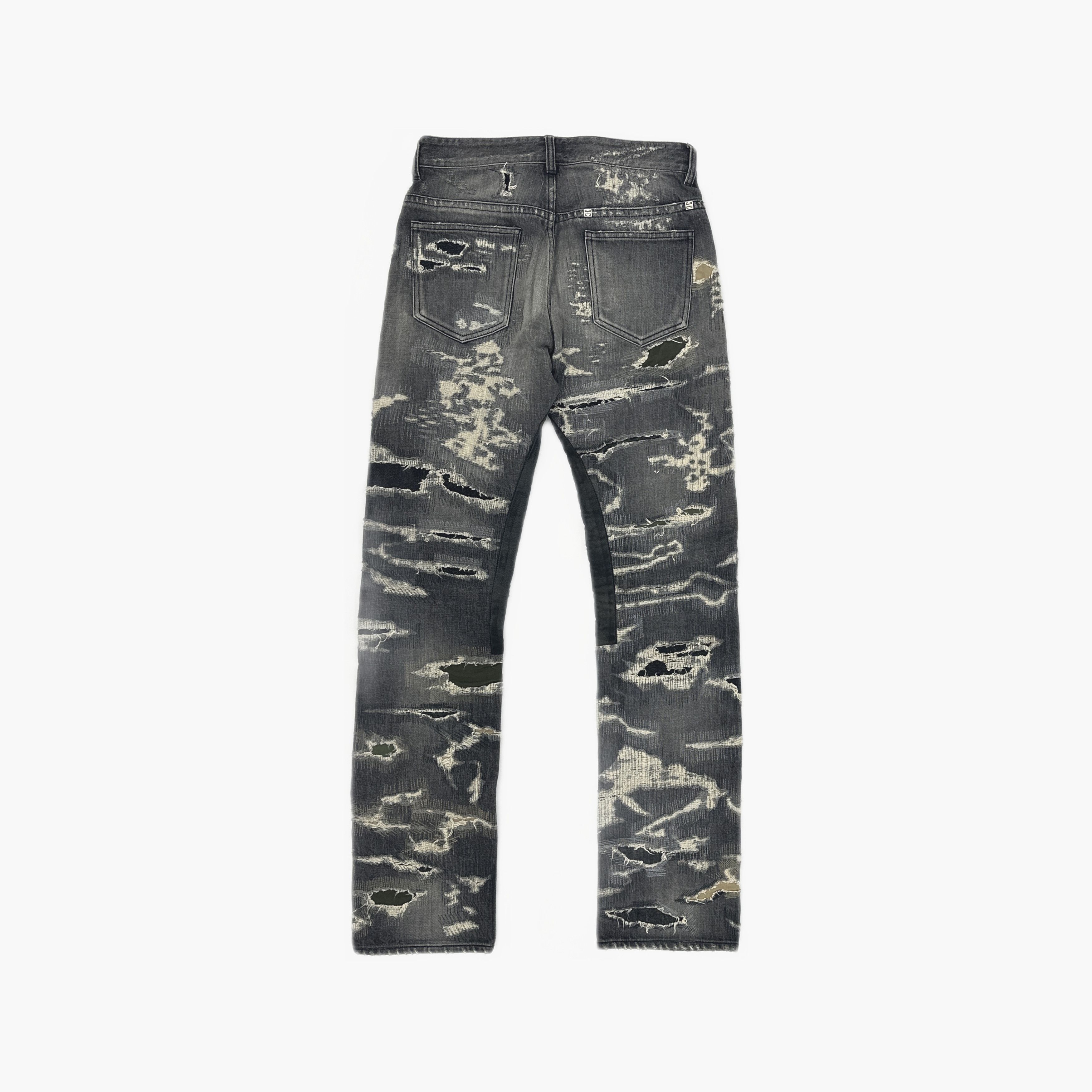 Givenchy Givenchy Distressed Denim Jeans Size 29 Size US 29 - 2 Thumbnail