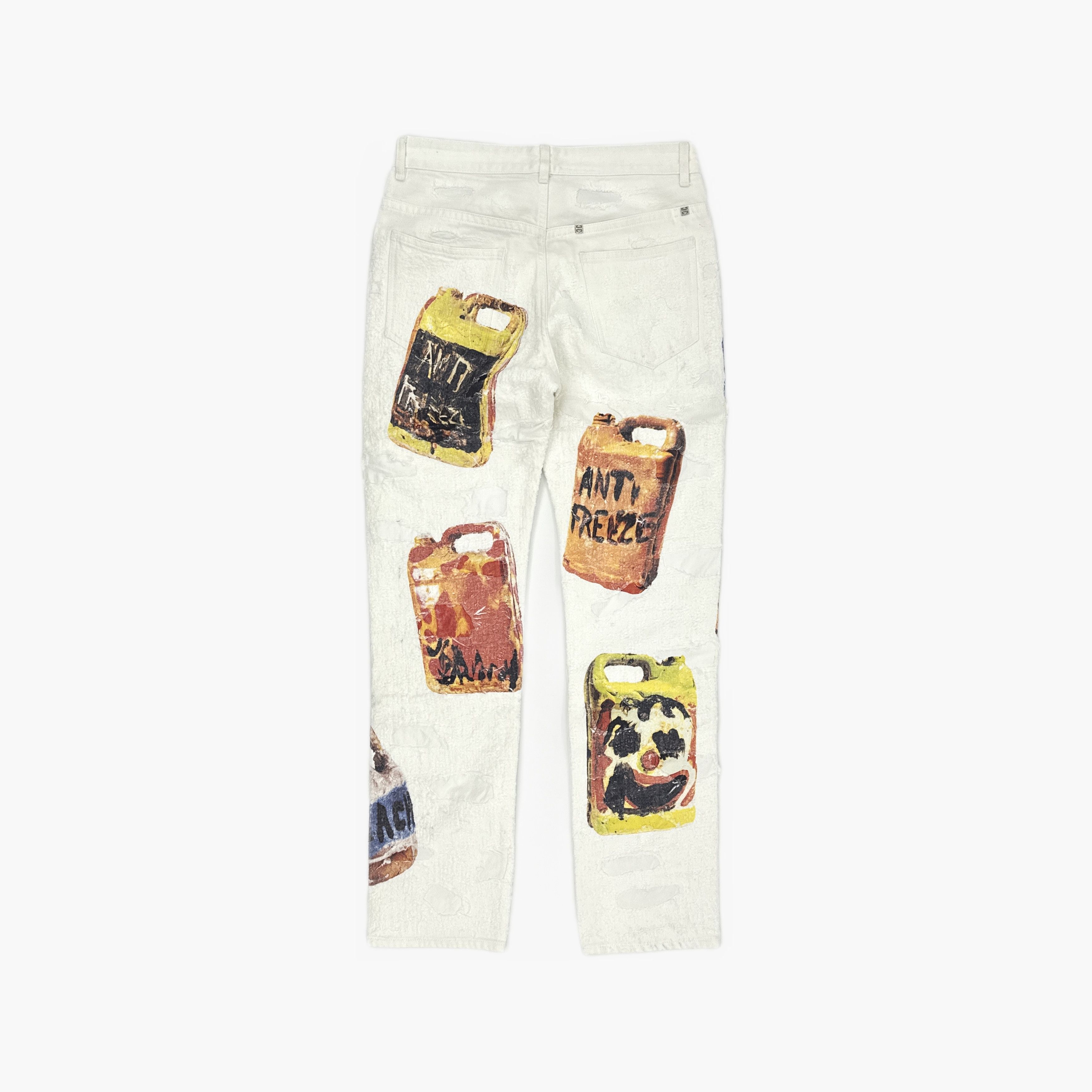 Givenchy Givenchy x Josh Smith Print Jeans Size 30 Size US 30 / EU 46 - 2 Thumbnail